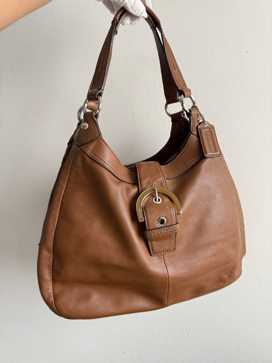 Coach Lynn Soho Leather Shoulder Bag, Large