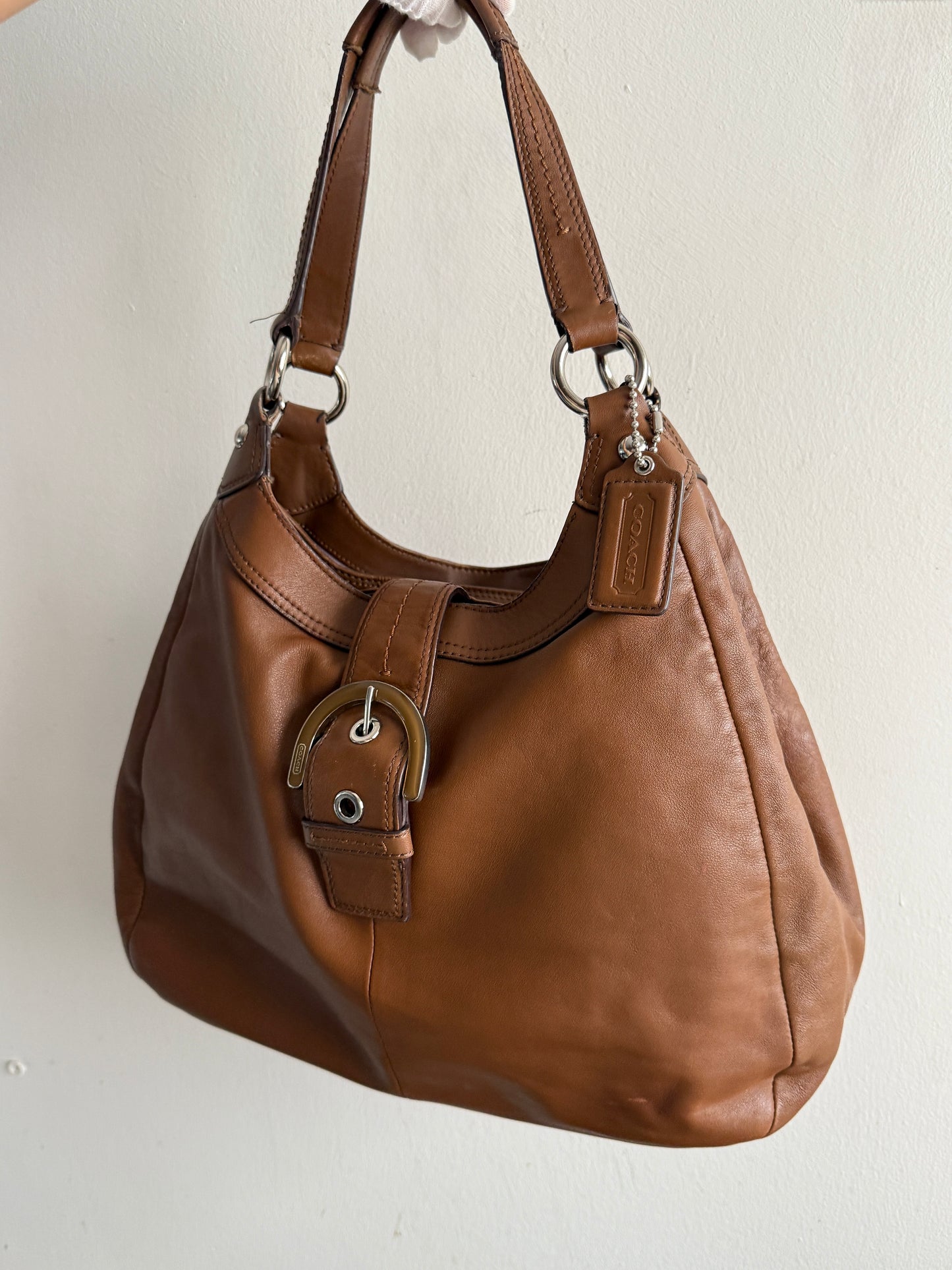 Coach Lynn Soho Leather Shoulder Bag, Large