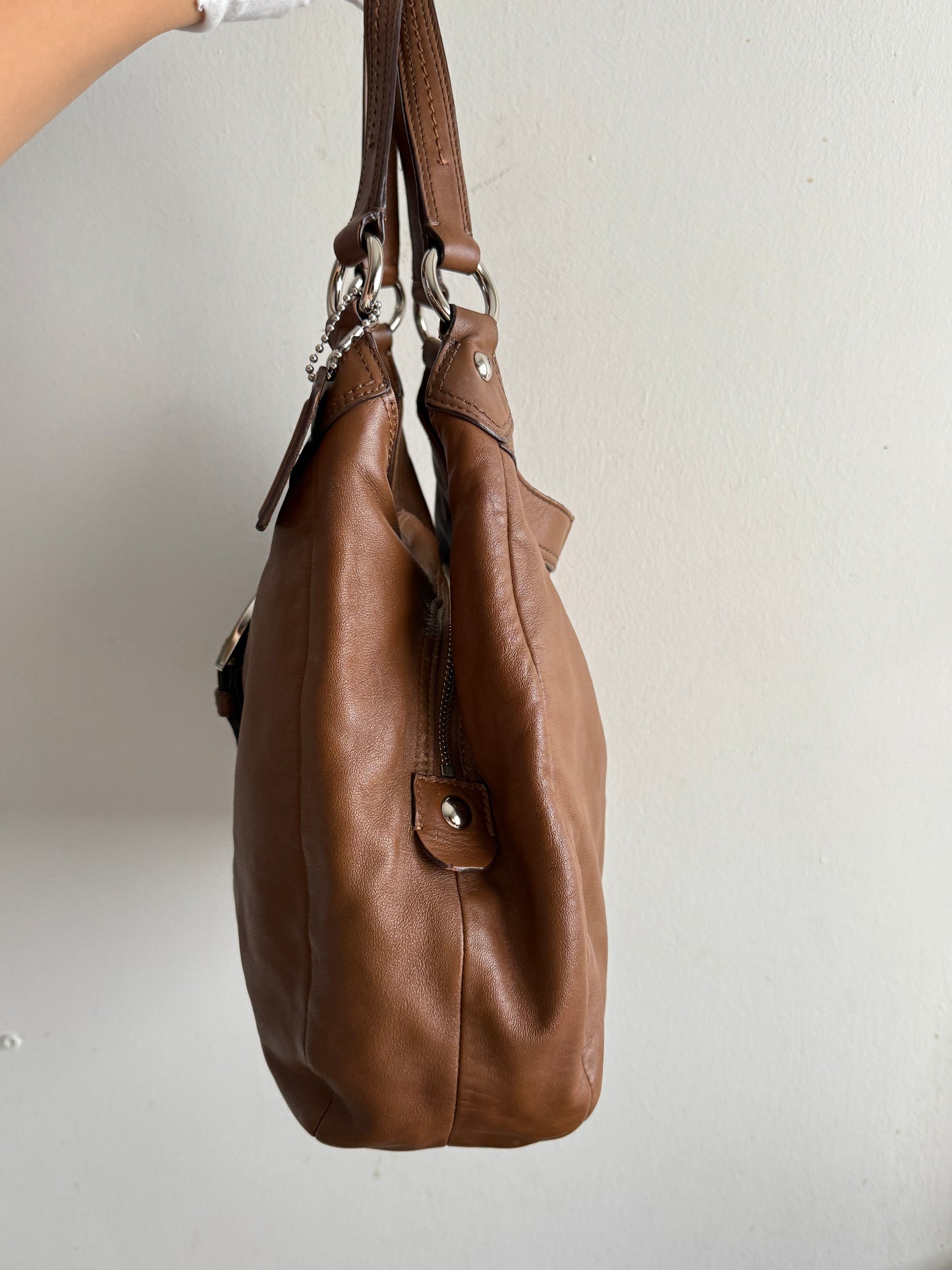 Coach Lynn Soho Leather Shoulder Bag, Large