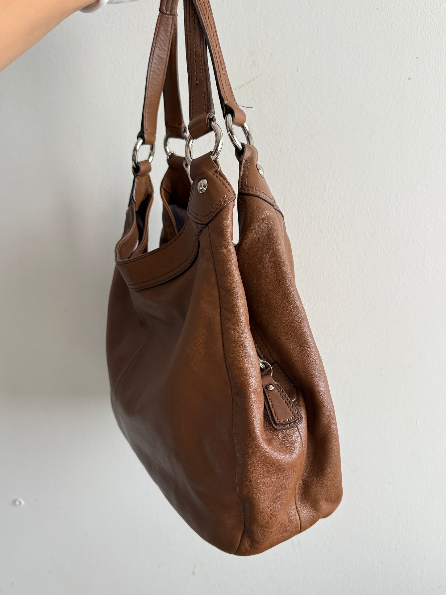 Coach Lynn Soho Leather Shoulder Bag, Large