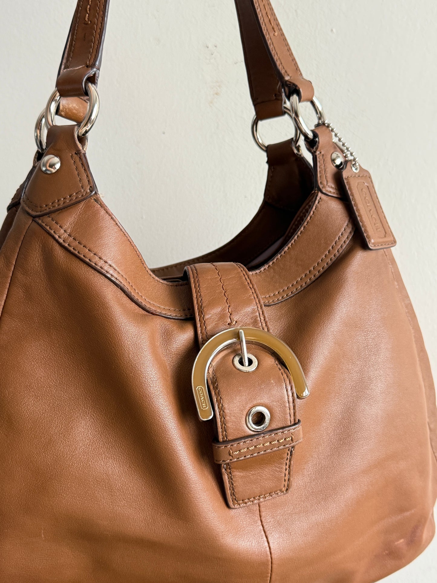 Coach Lynn Soho Leather Shoulder Bag, Large