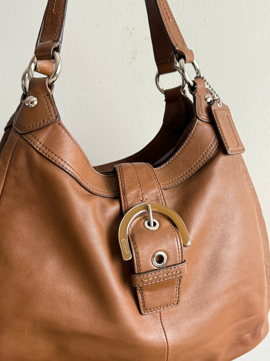 Coach Lynn Soho Leather Shoulder Bag, Large