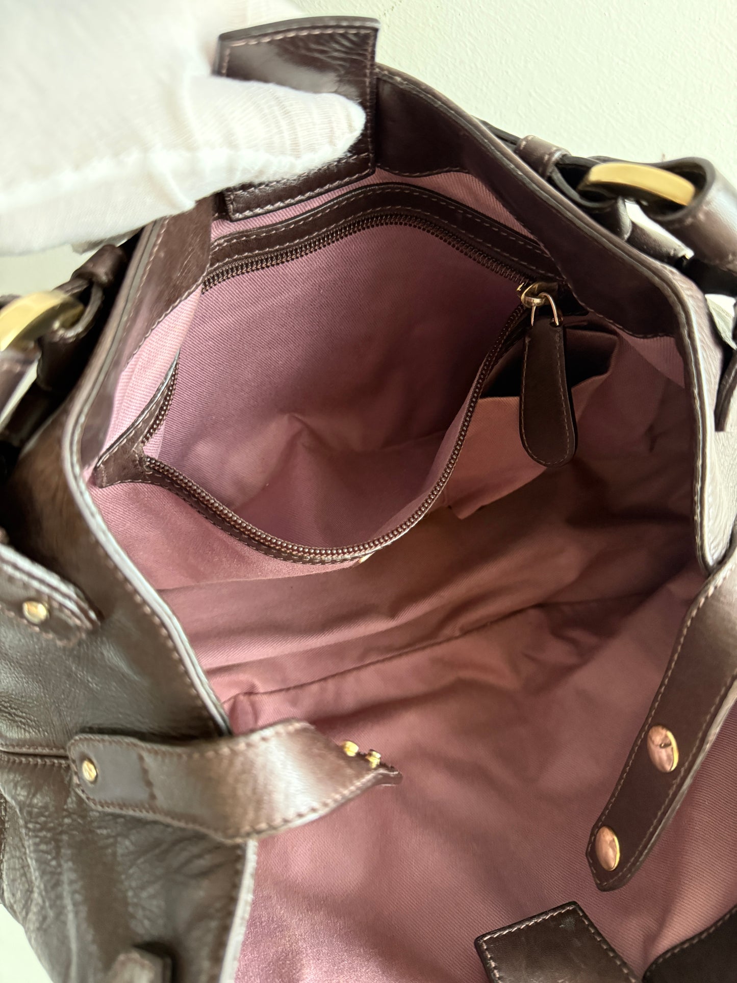 Super Rare Bally Leather Shoulder Bag