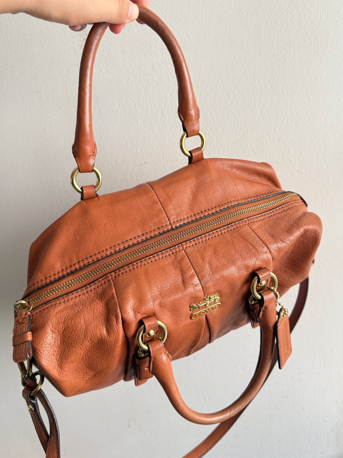 Super Rare Coach Madison Juliette Leather Bag