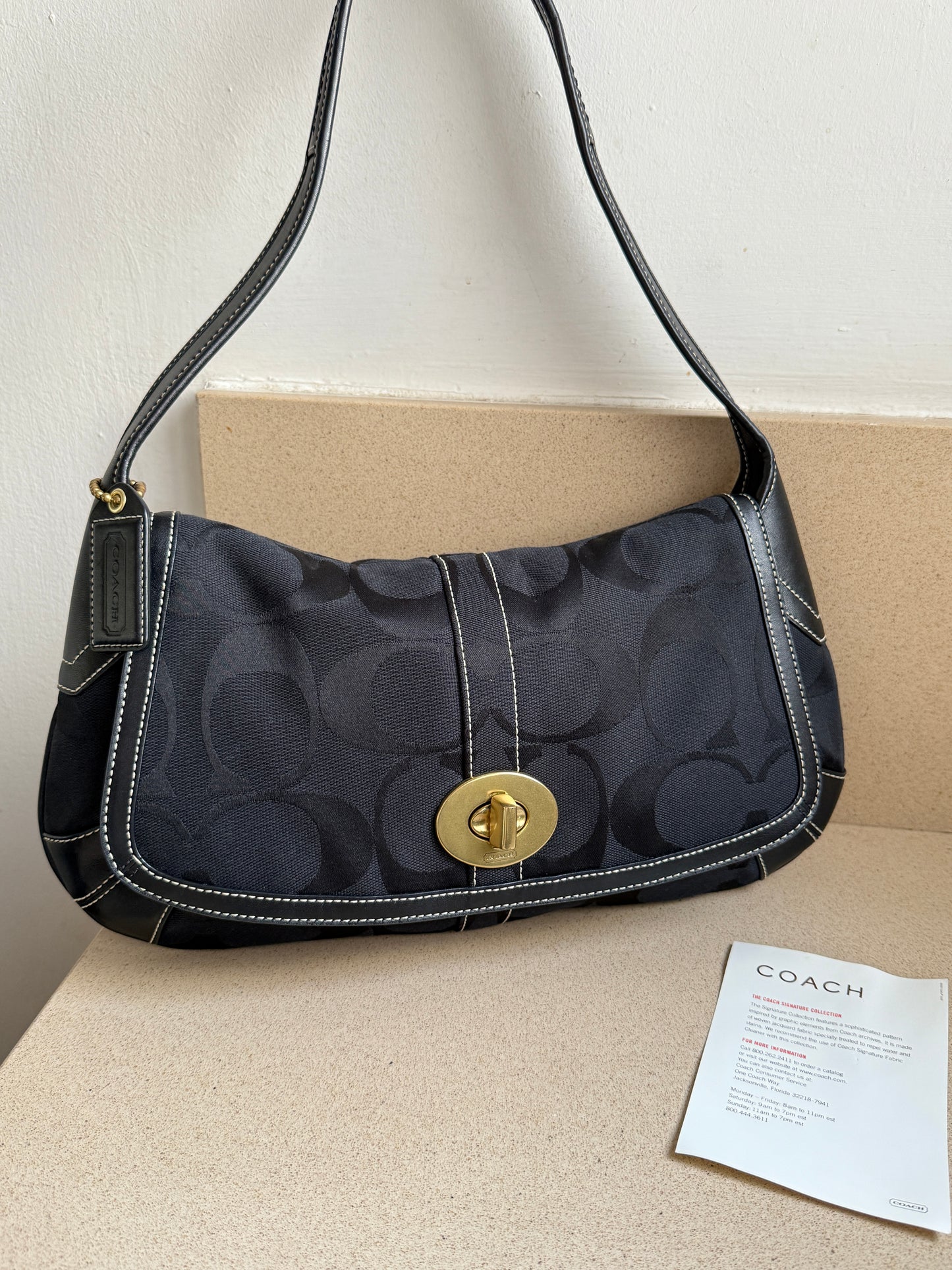 Rare Coach Ergo Signature Shoulder Bag