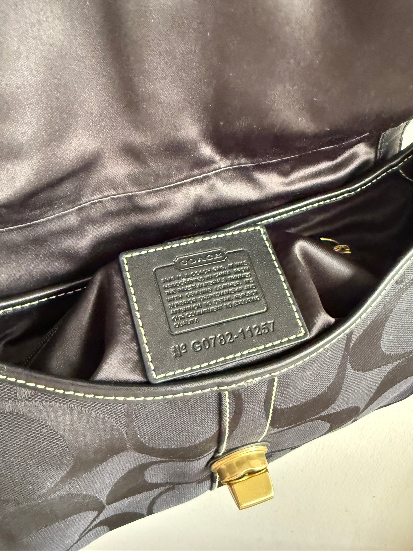 Rare Coach Ergo Signature Shoulder Bag
