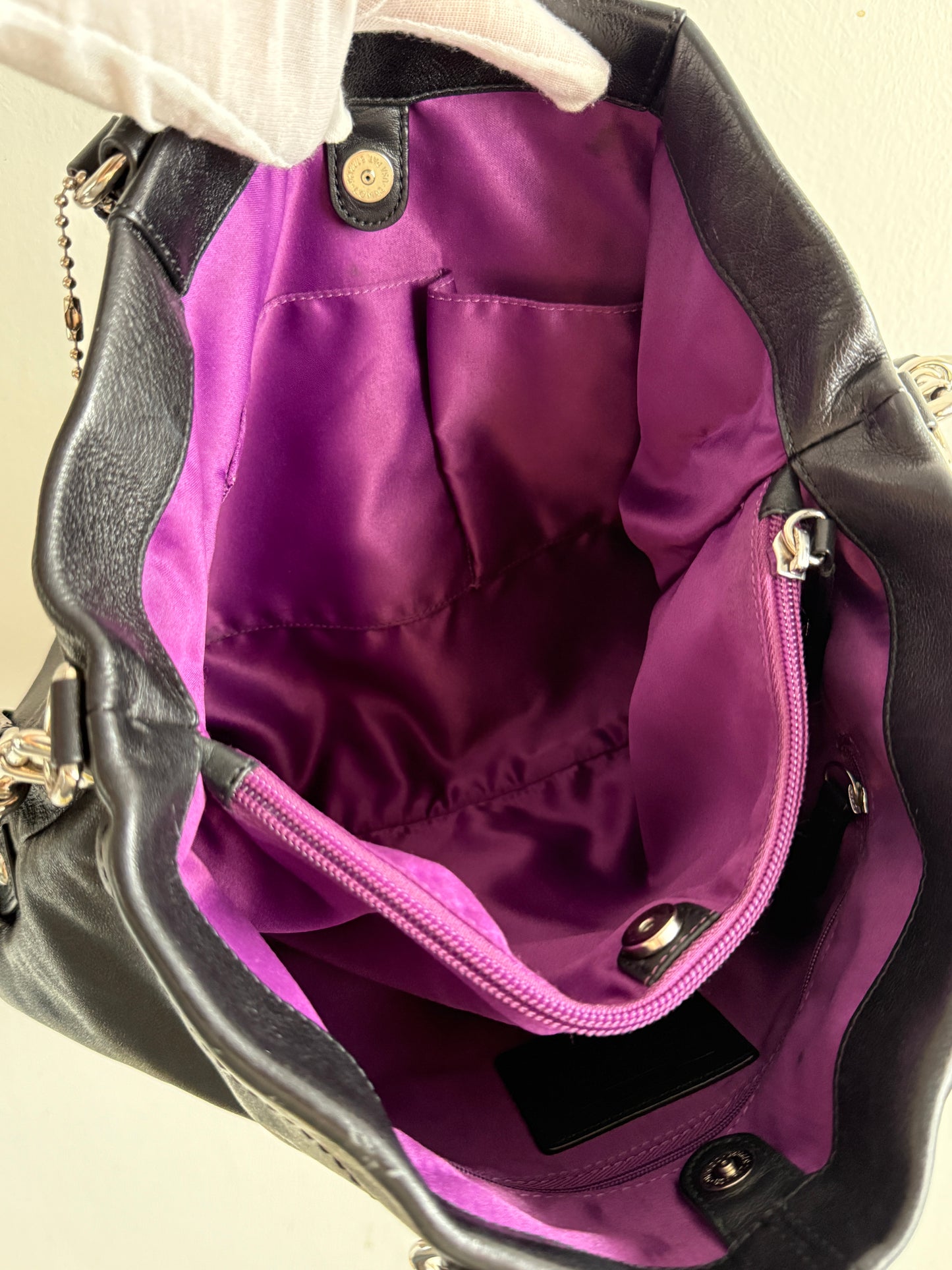 Coach Ashley Leather Carryall Shoulder Bag