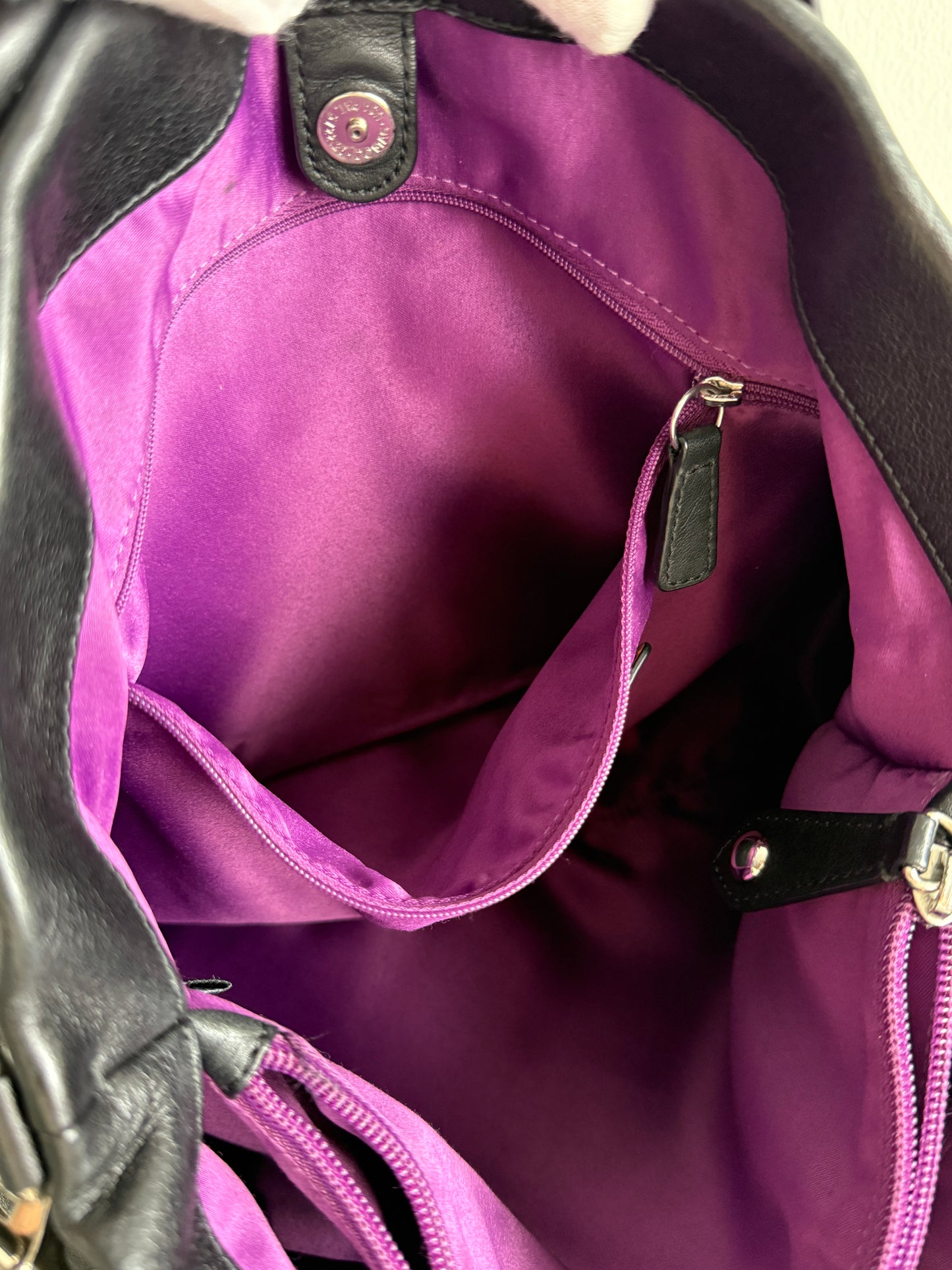 Coach Ashley Leather Carryall Shoulder Bag