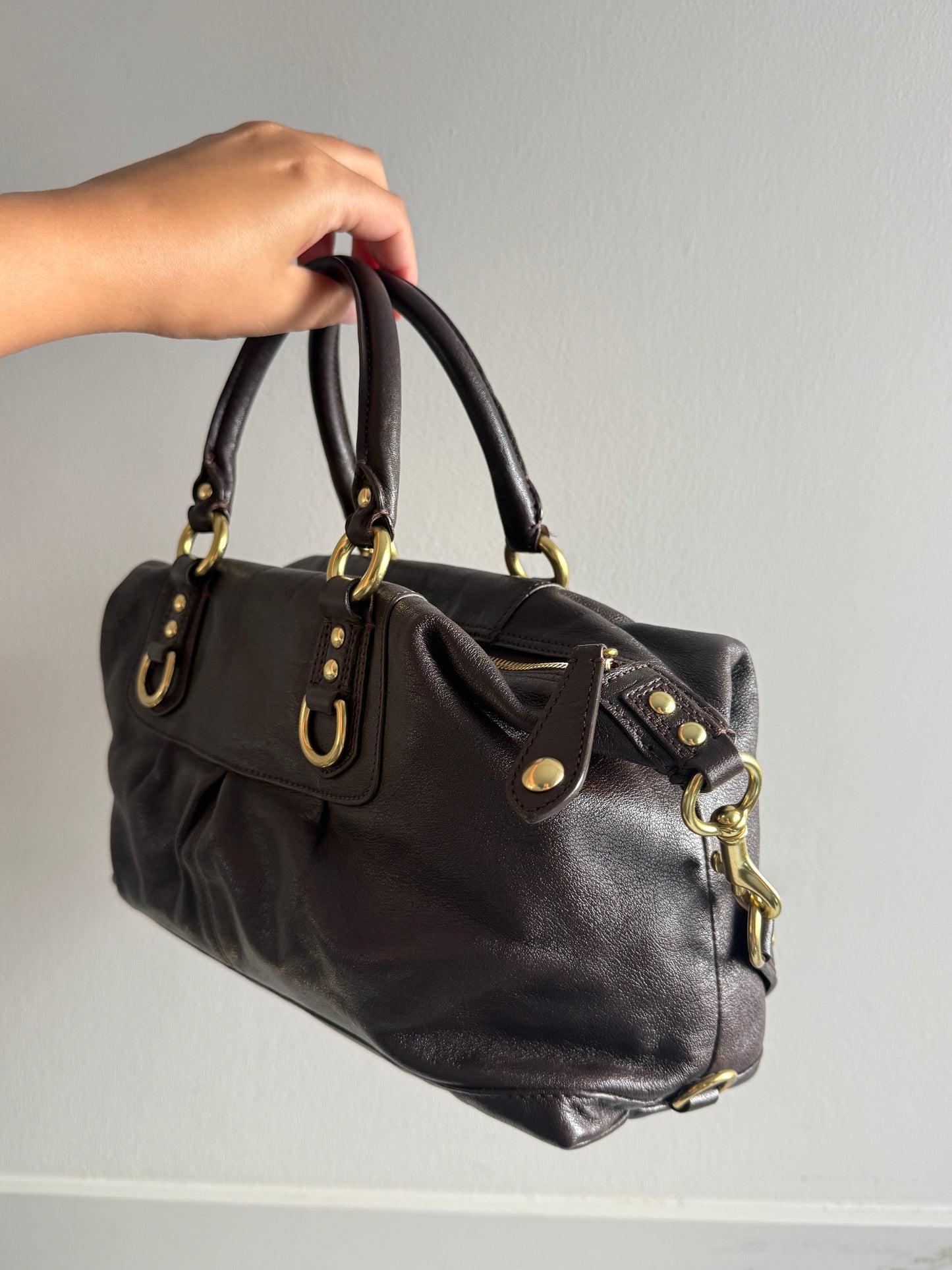 Super Rare Coach Ashley Leather Satchel