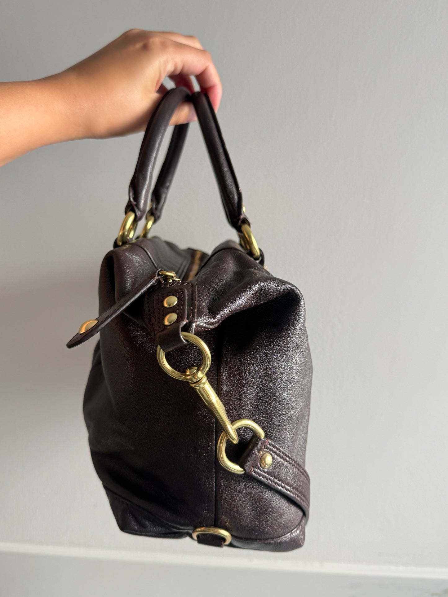 Super Rare Coach Ashley Leather Satchel