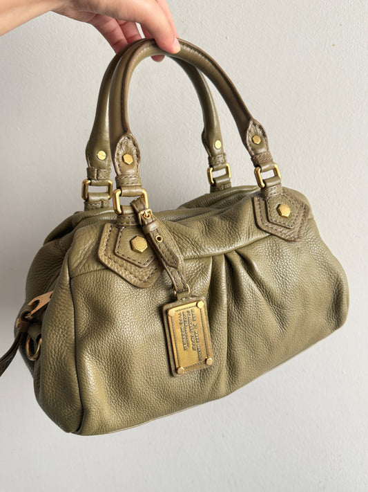 Super Rare Marc by Marc Jacobs Classic Q Baby Groovee Leather Bag