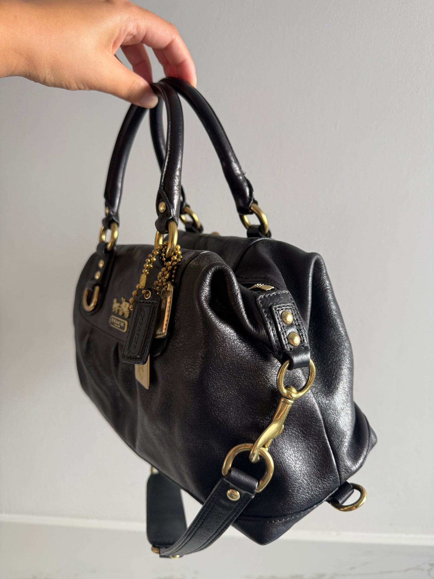 Super Rare Coach Madison Sabrina Leather Satchel