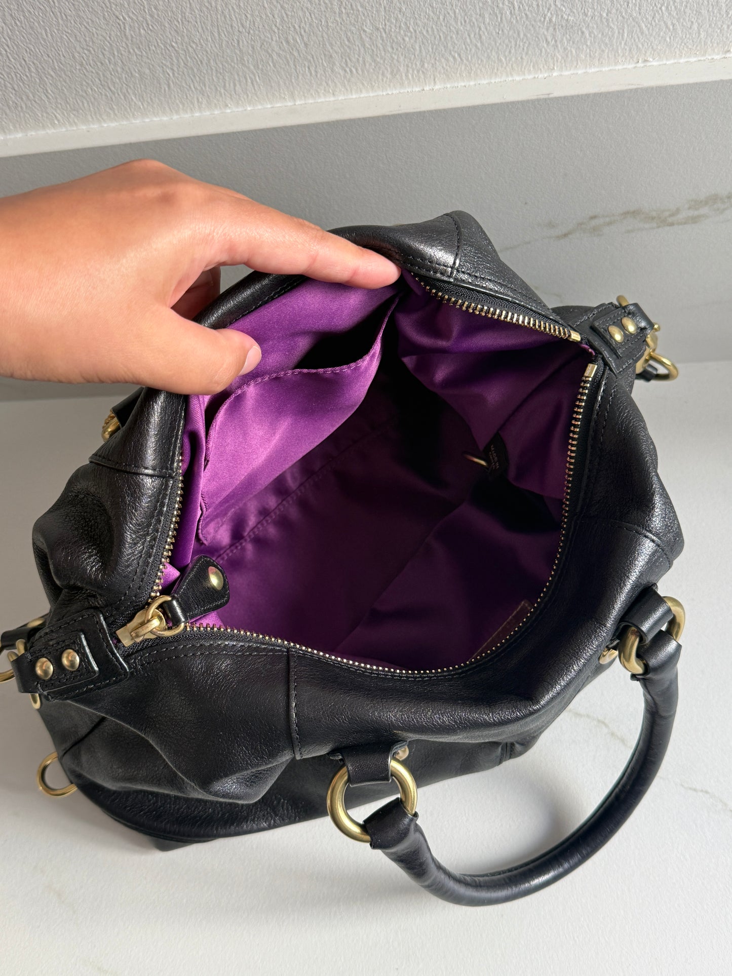 Super Rare Coach Madison Sabrina Leather Satchel
