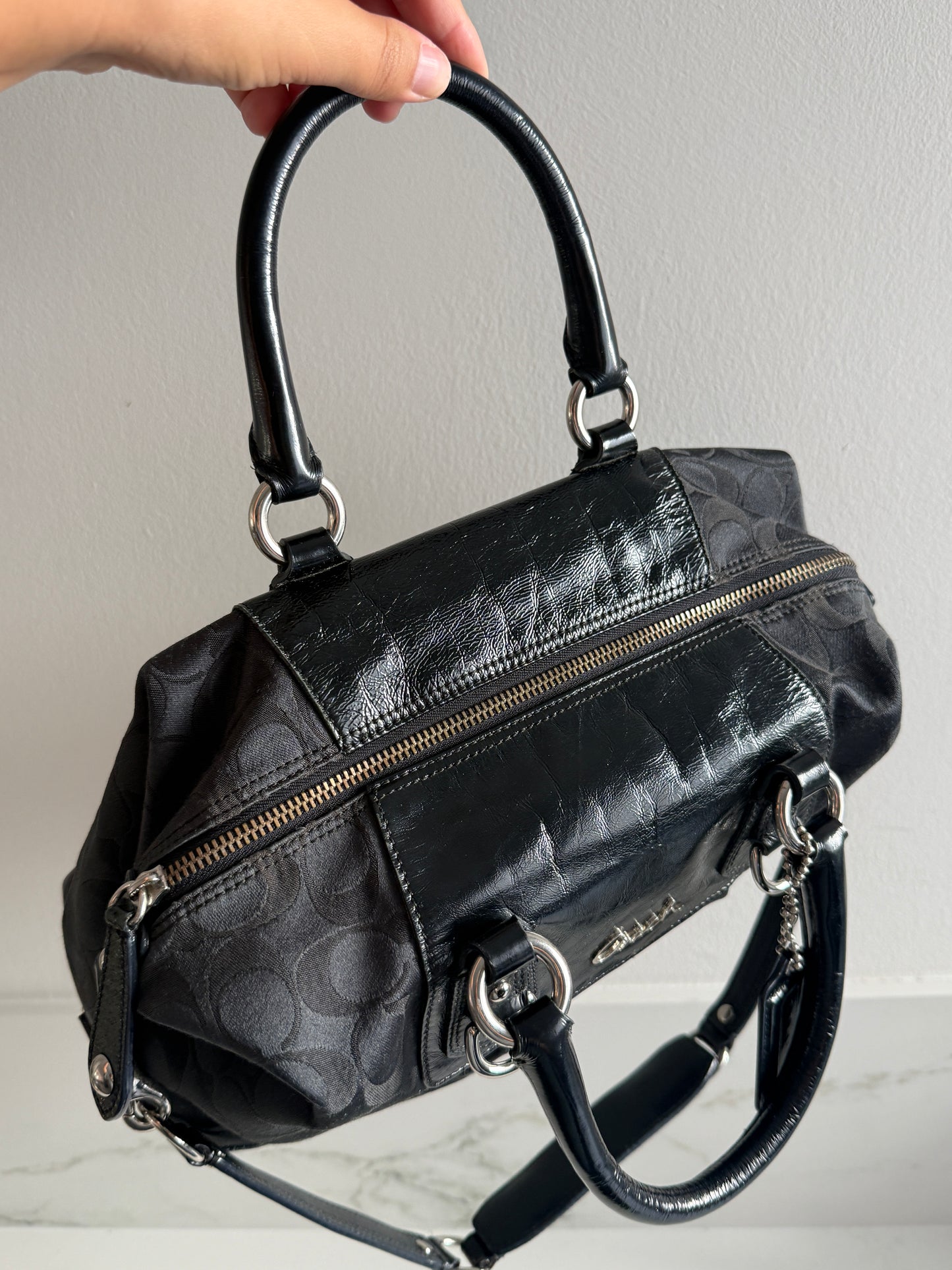 Rare Coach Ashley Signature Satchel