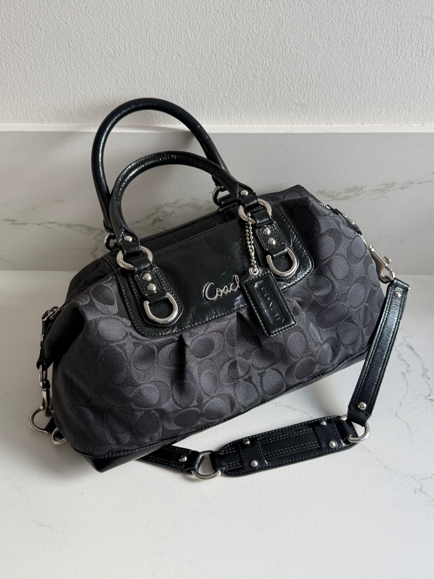Rare Coach Ashley Signature Satchel