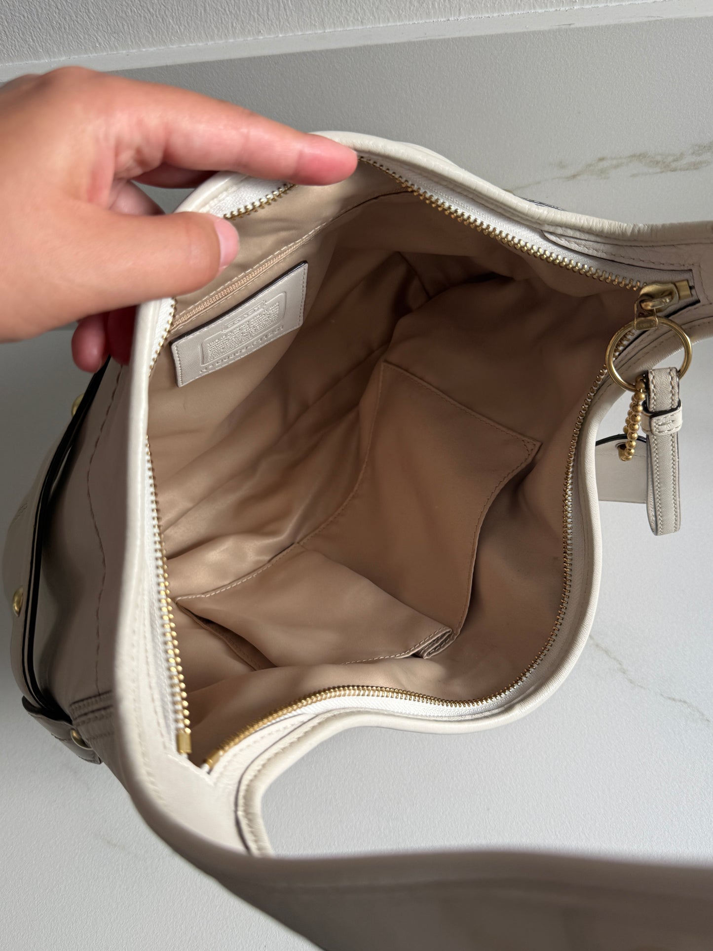 Super Rare Coach Ergo Leather Shoulder Bag