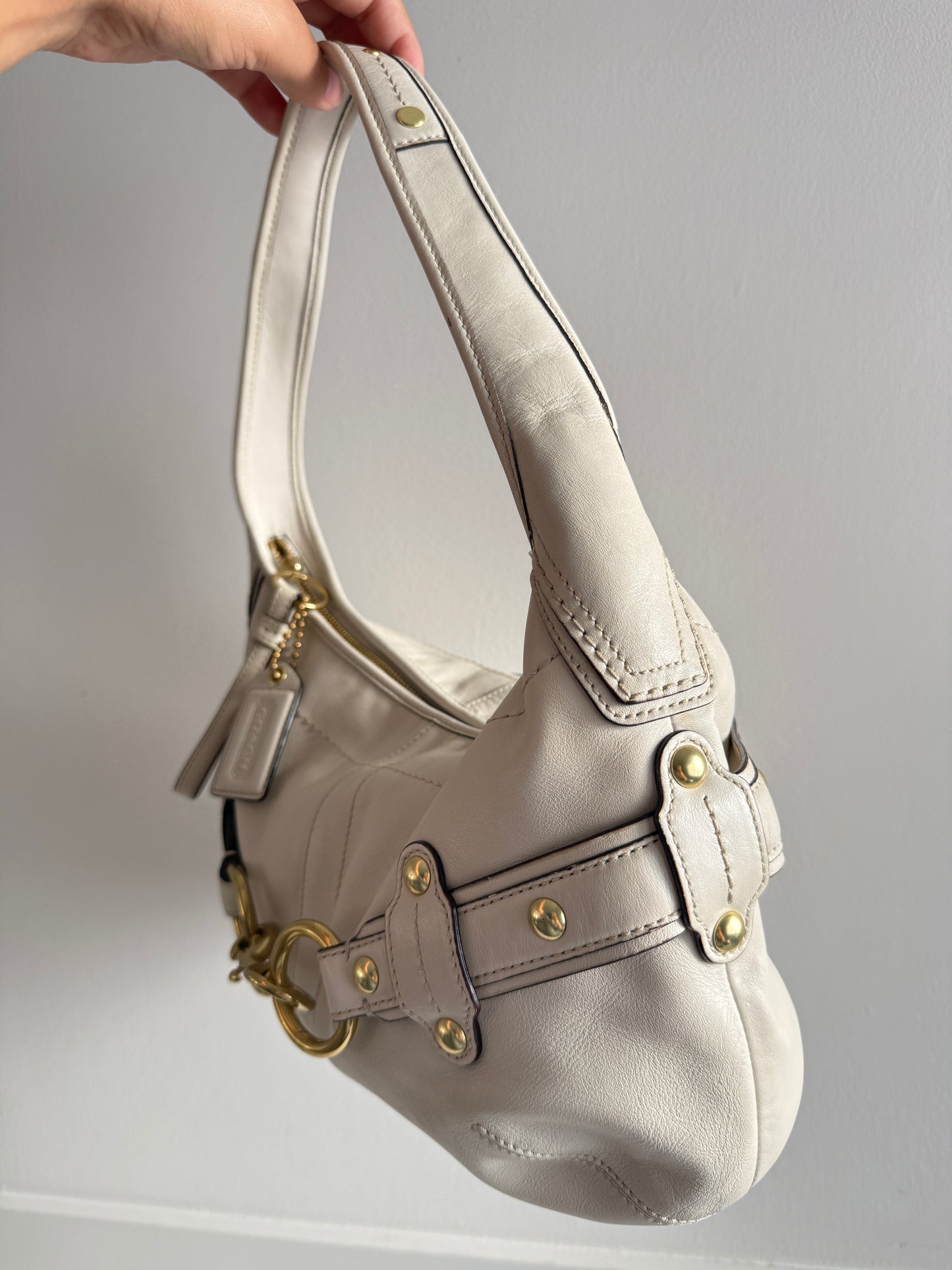 Super Rare Coach Ergo Leather Shoulder Bag