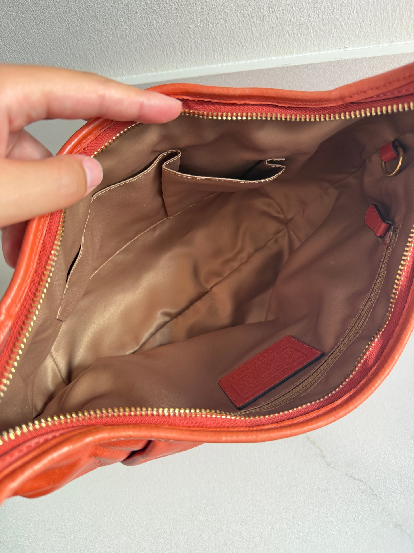 Coach Ergo Leather Shoulder Bag