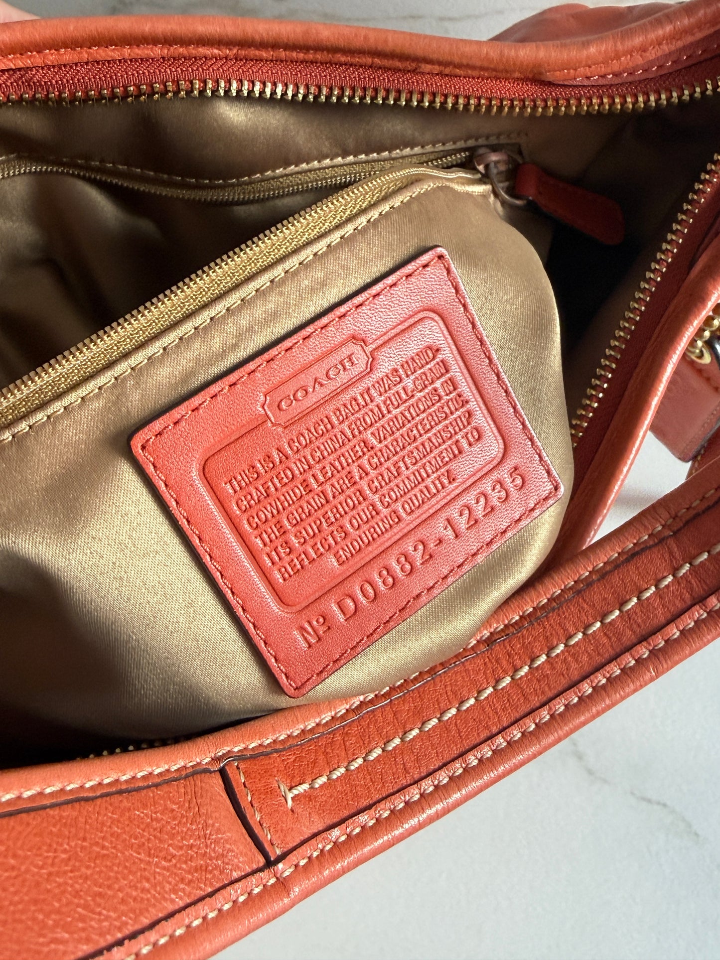 Coach Ergo Leather Shoulder Bag
