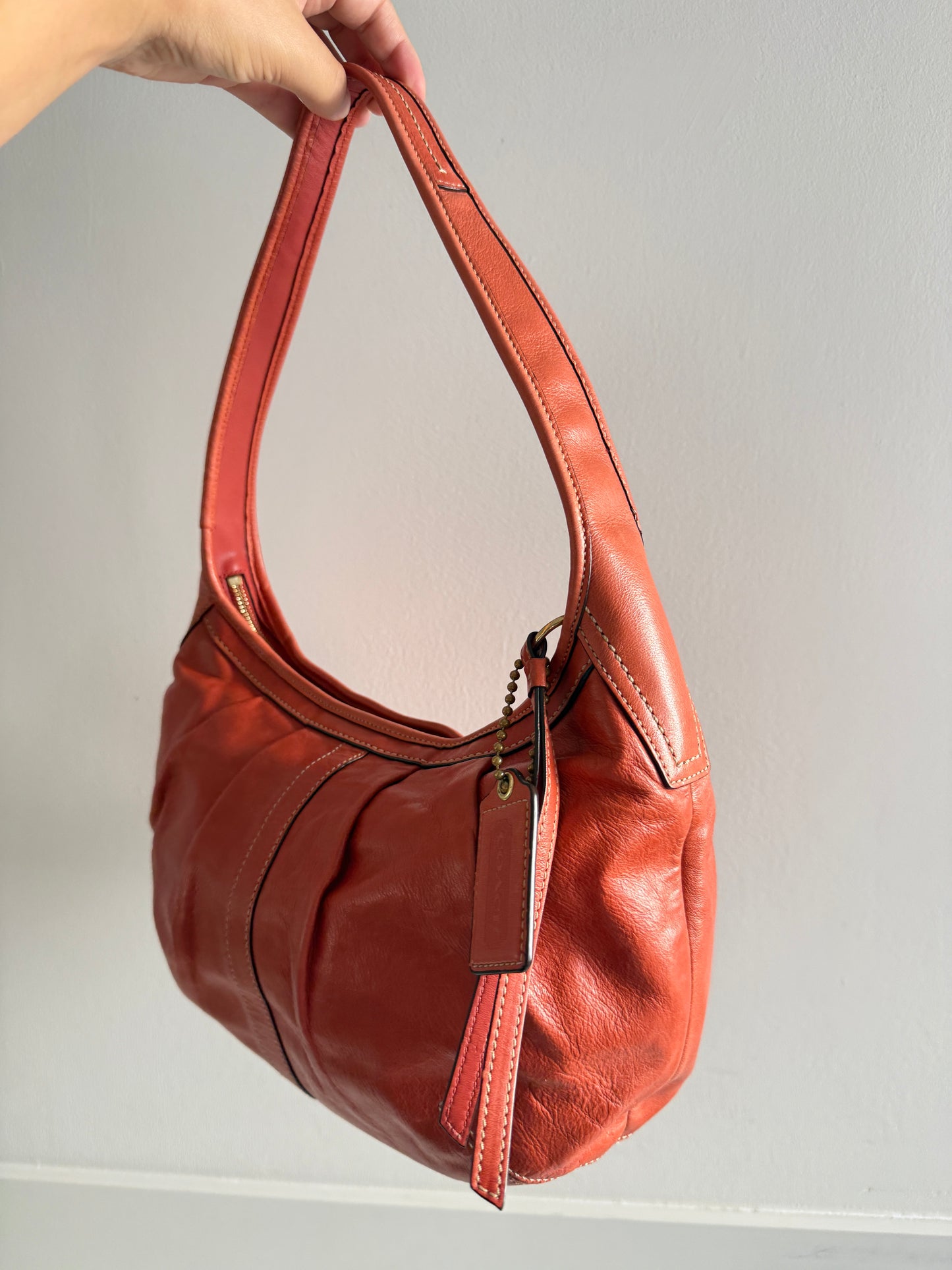 Coach Ergo Leather Shoulder Bag