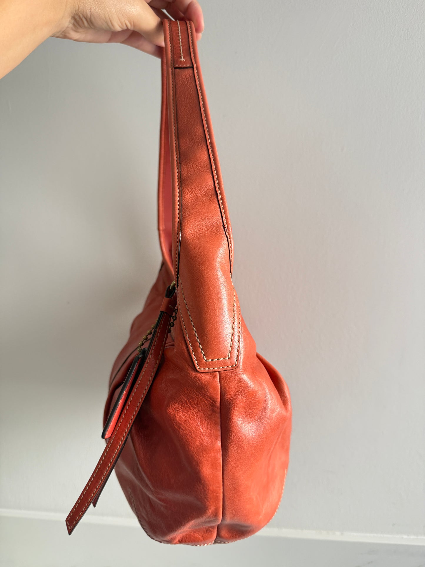 Coach Ergo Leather Shoulder Bag
