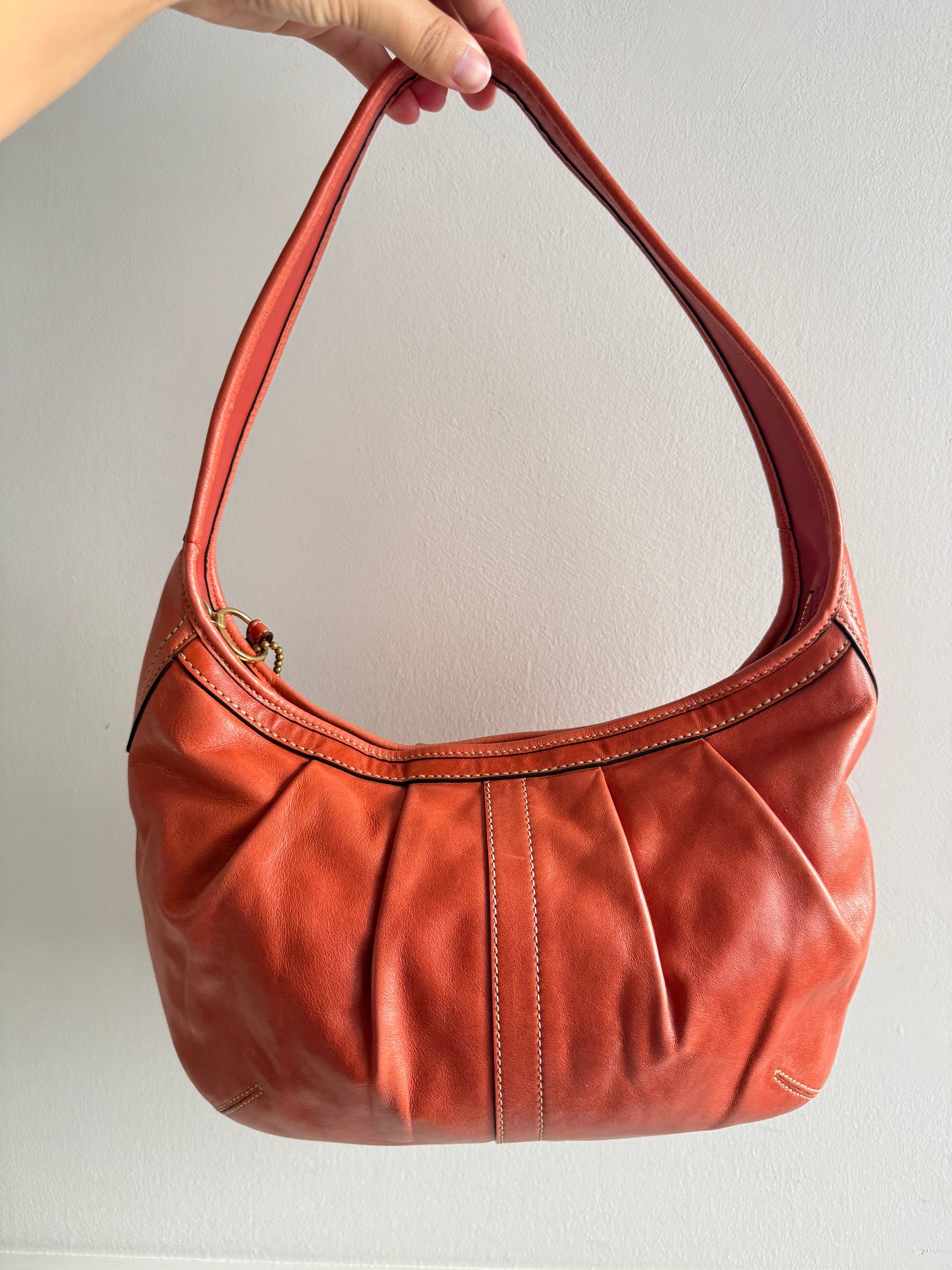 Coach Ergo Leather Shoulder Bag