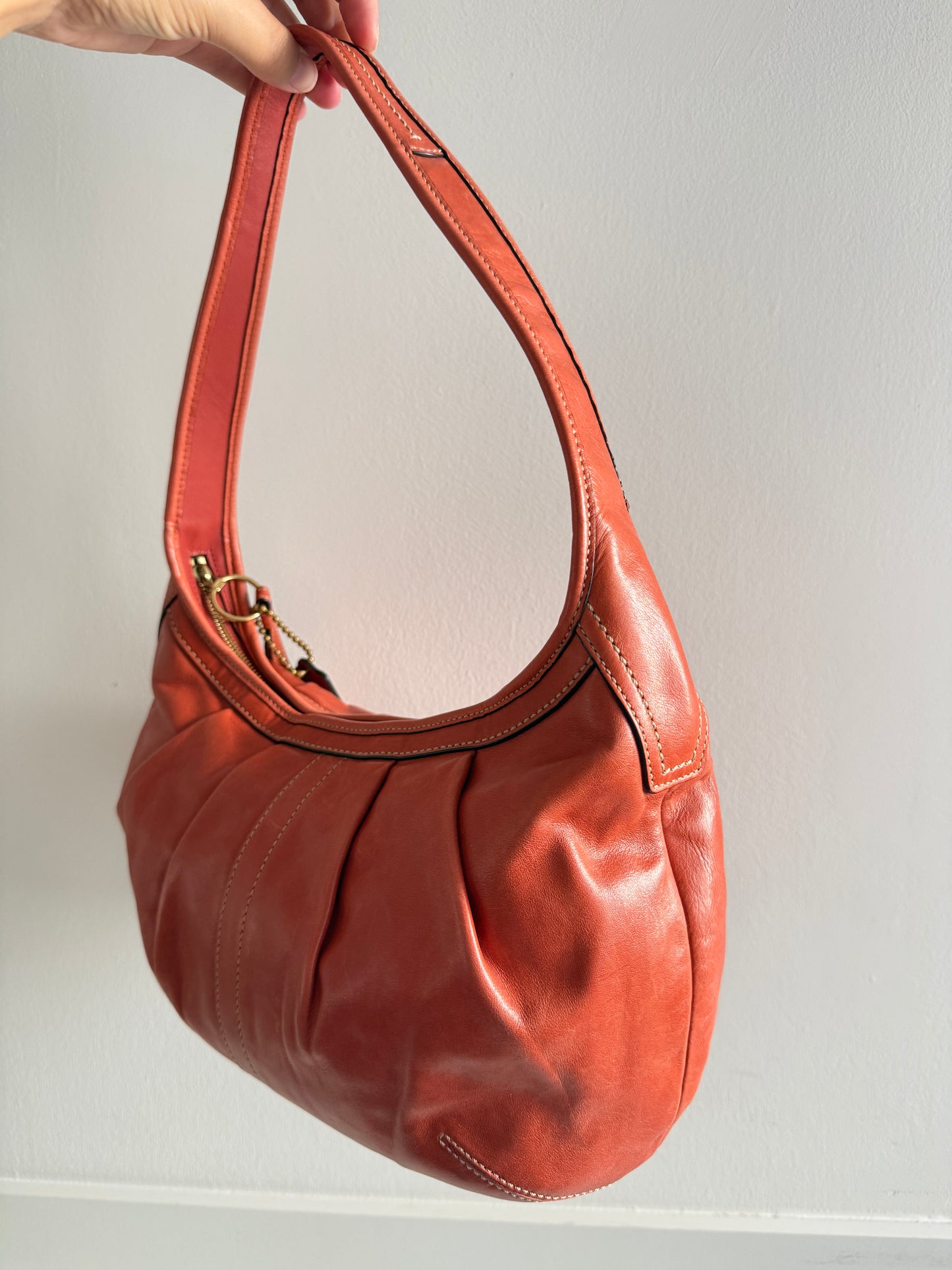 Coach Ergo Leather Shoulder Bag