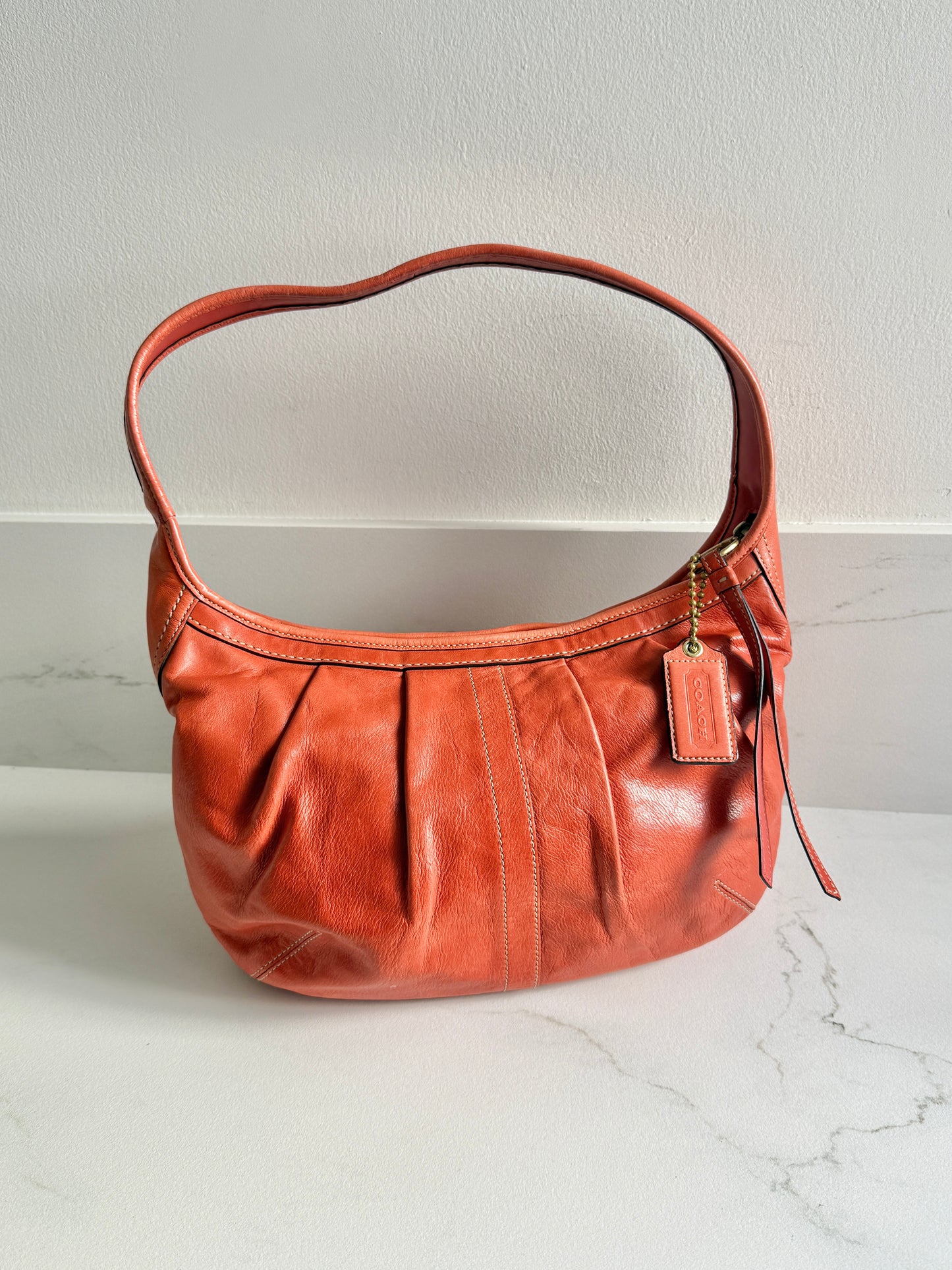 Coach Ergo Leather Shoulder Bag