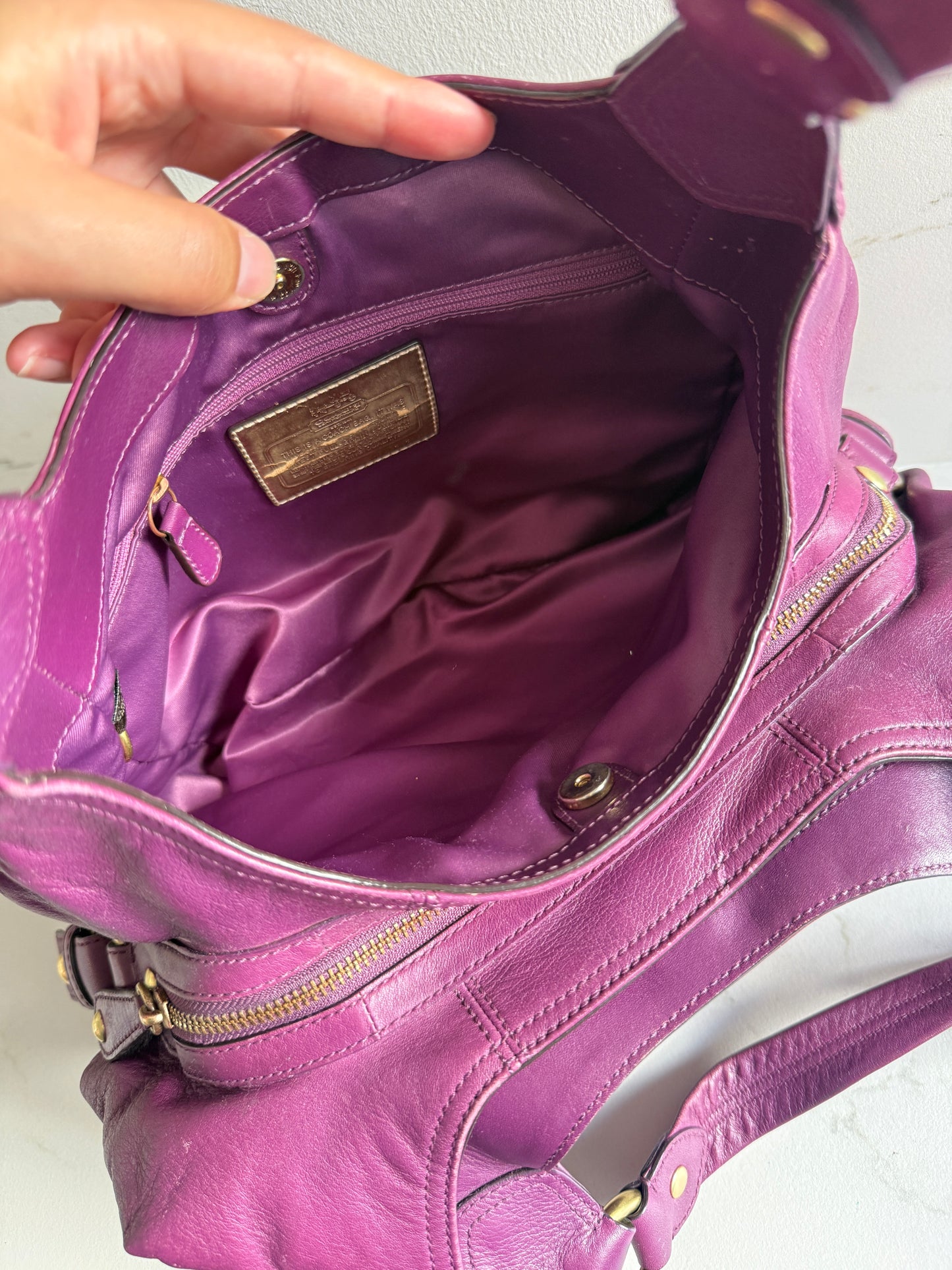 Rare Coach Madison Maggie Leather Shoulder Bag