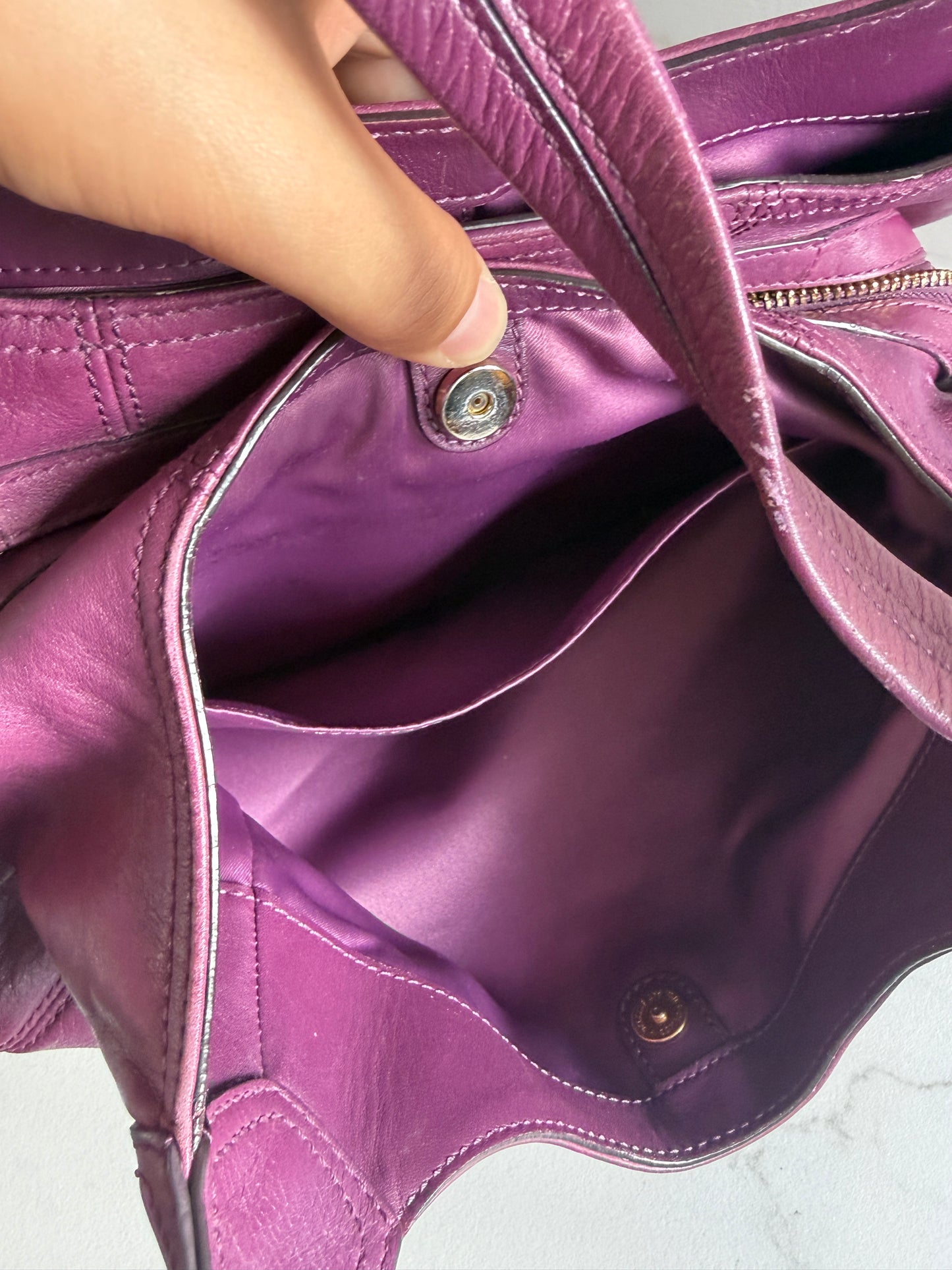 Rare Coach Madison Maggie Leather Shoulder Bag