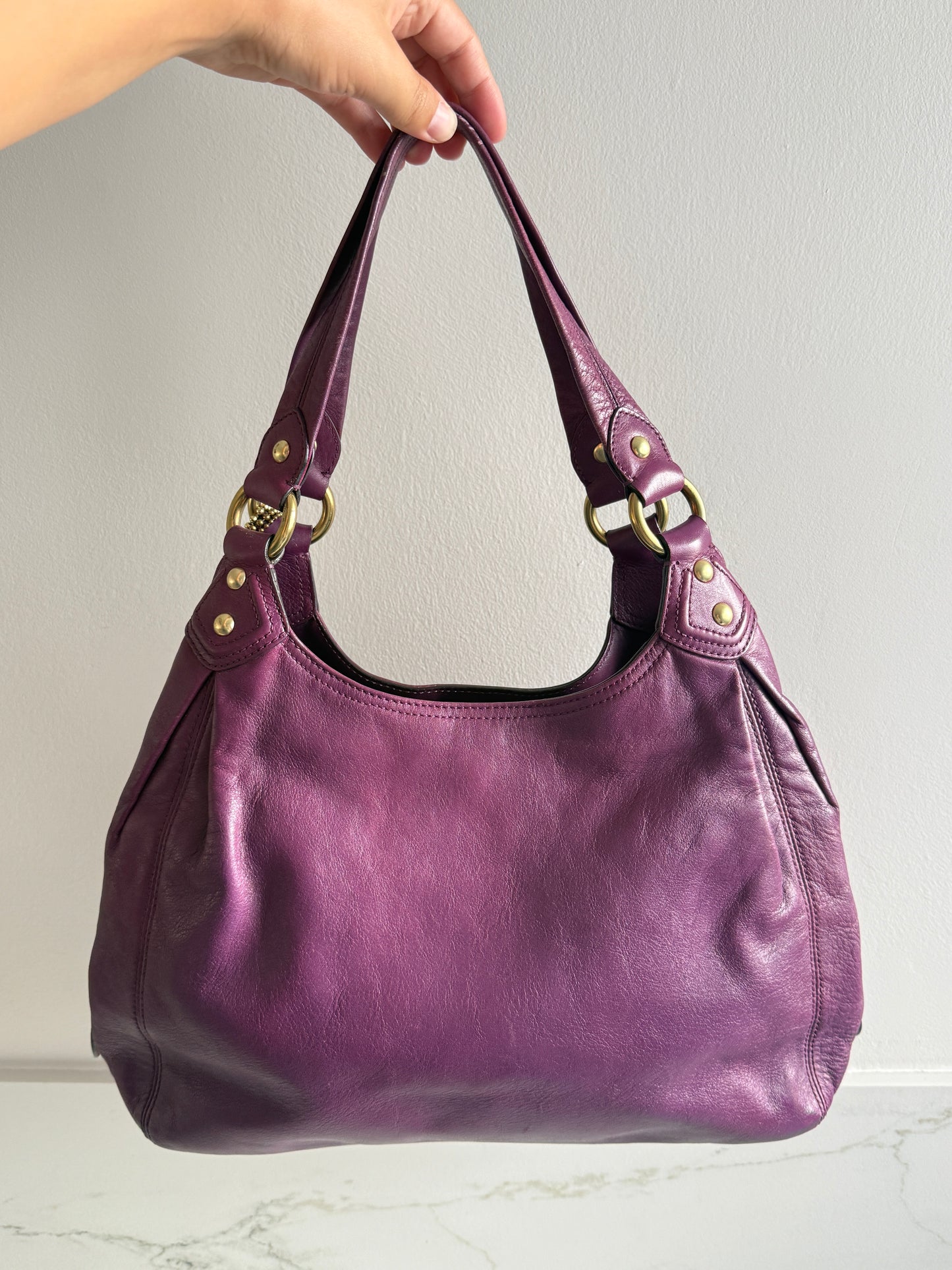 Rare Coach Madison Maggie Leather Shoulder Bag