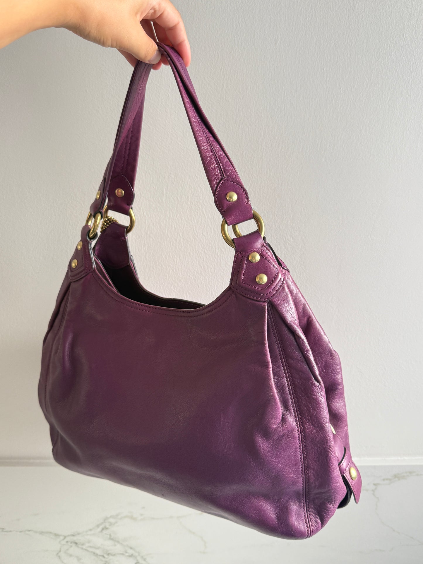 Rare Coach Madison Maggie Leather Shoulder Bag
