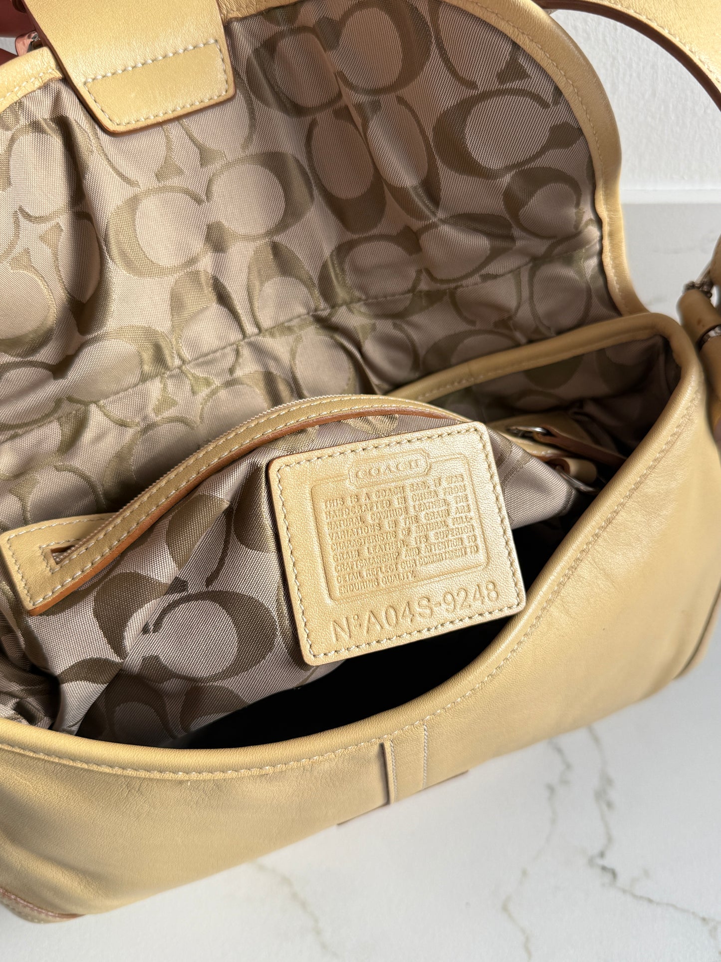 Super Rare Coach Soho Leather Shoulder Bag