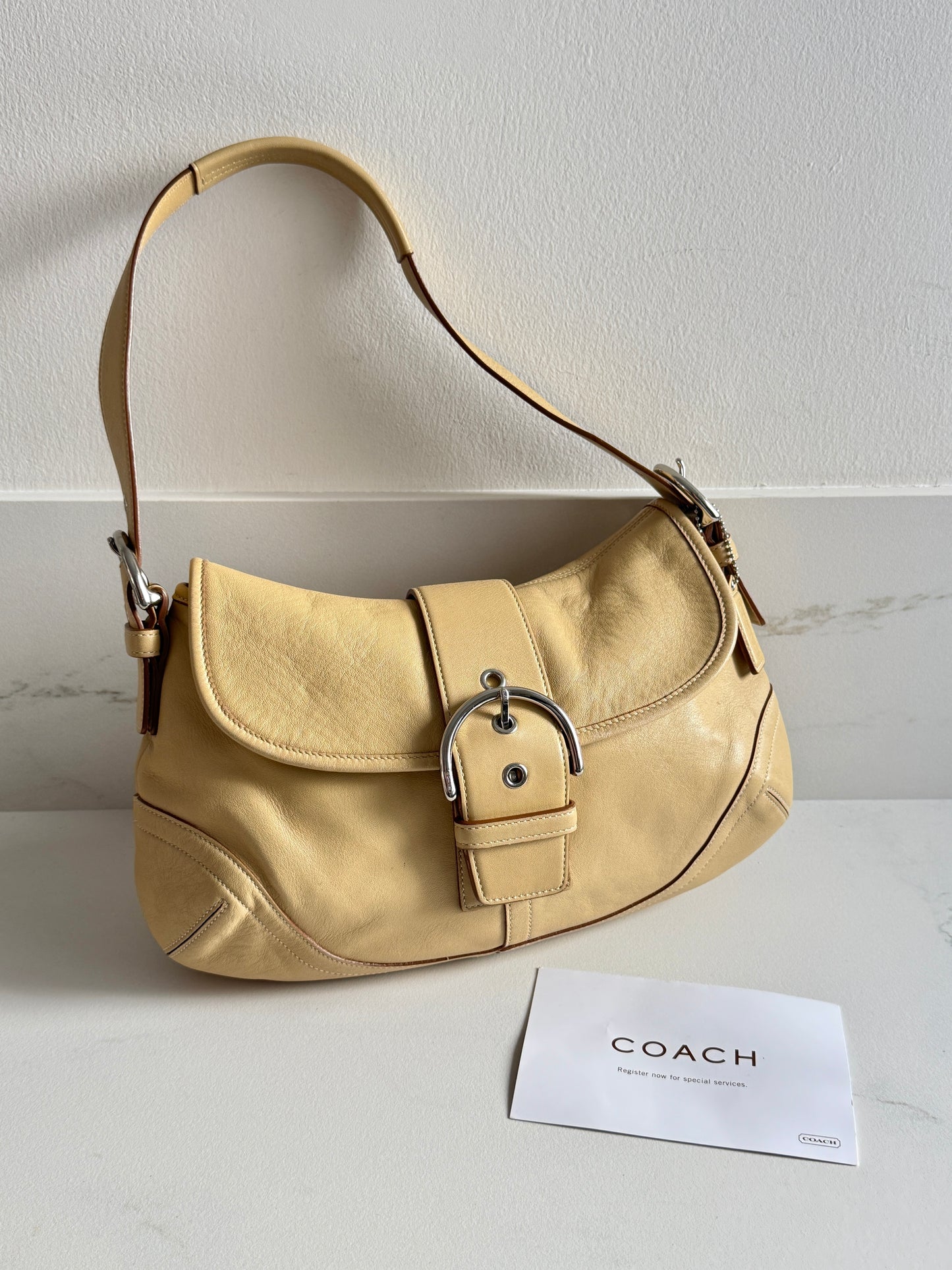 Super Rare Coach Soho Leather Shoulder Bag