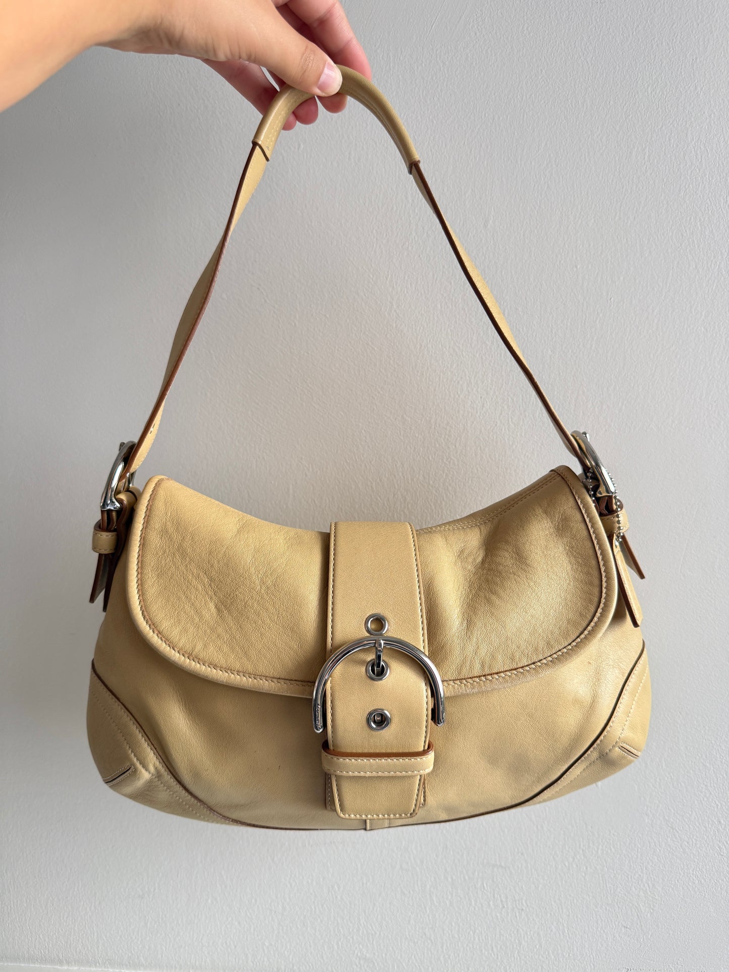 Super Rare Coach Soho Leather Shoulder Bag