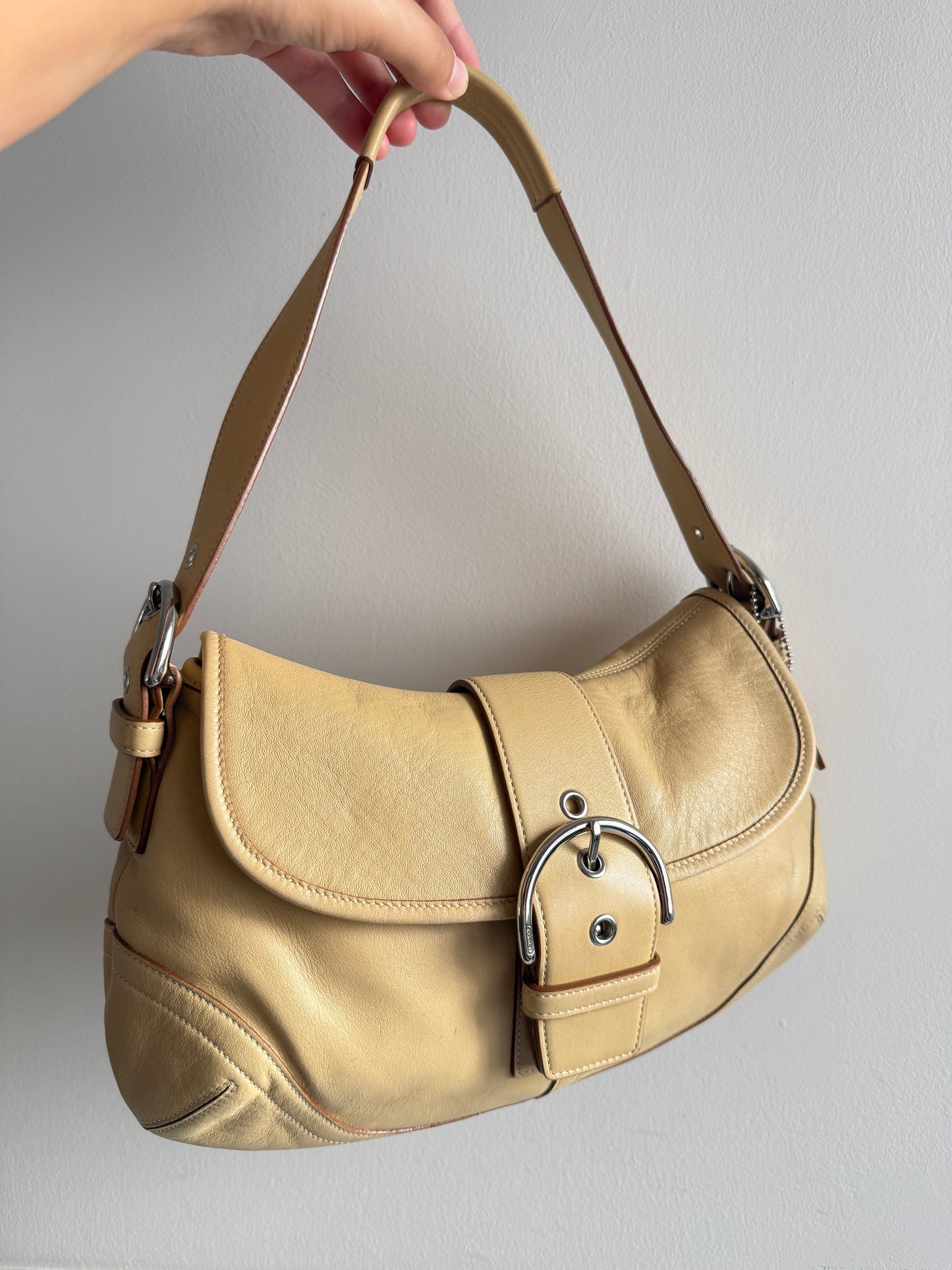 Super Rare Coach Soho Leather Shoulder Bag