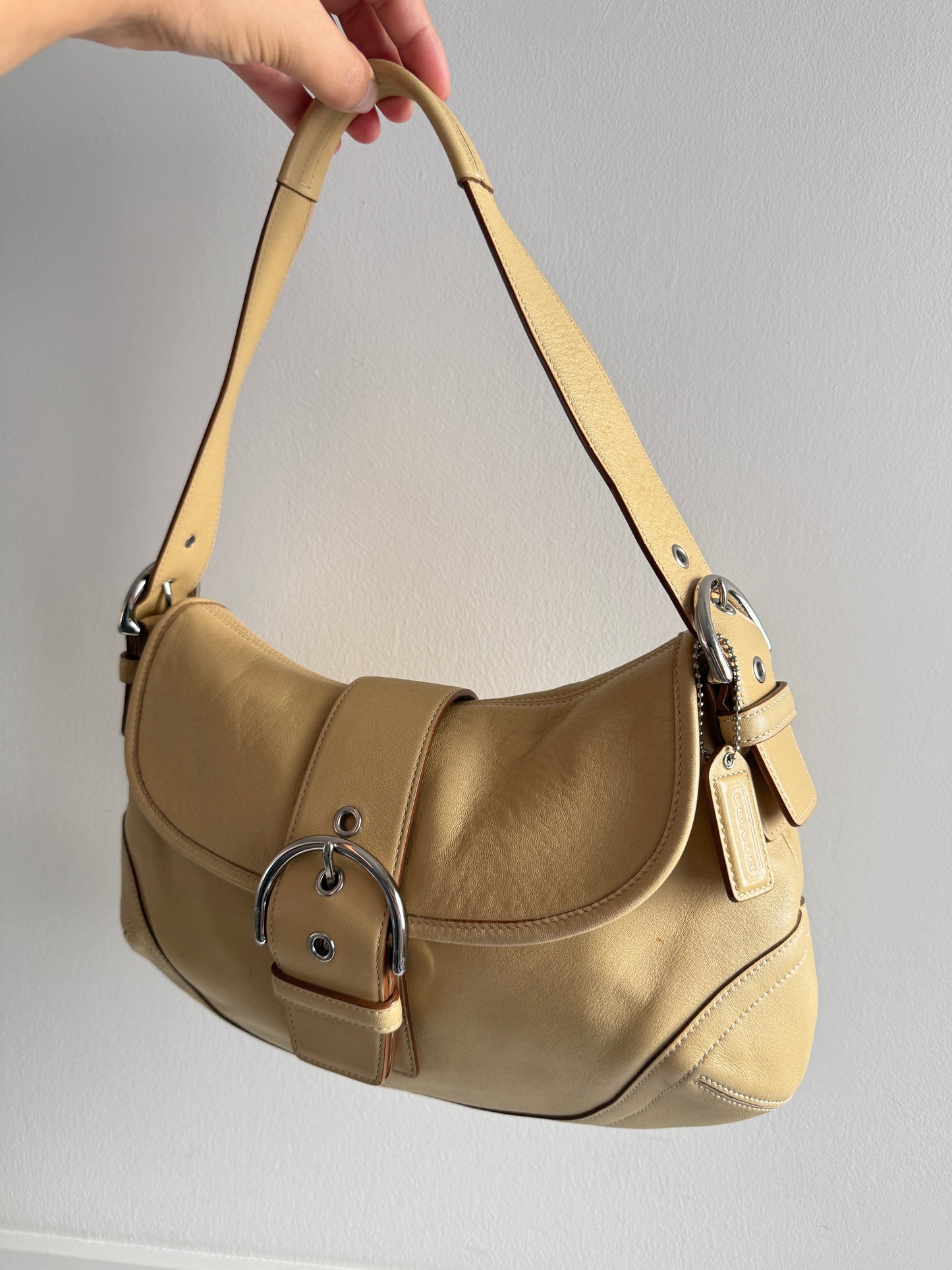 Super Rare Coach Soho Leather Shoulder Bag