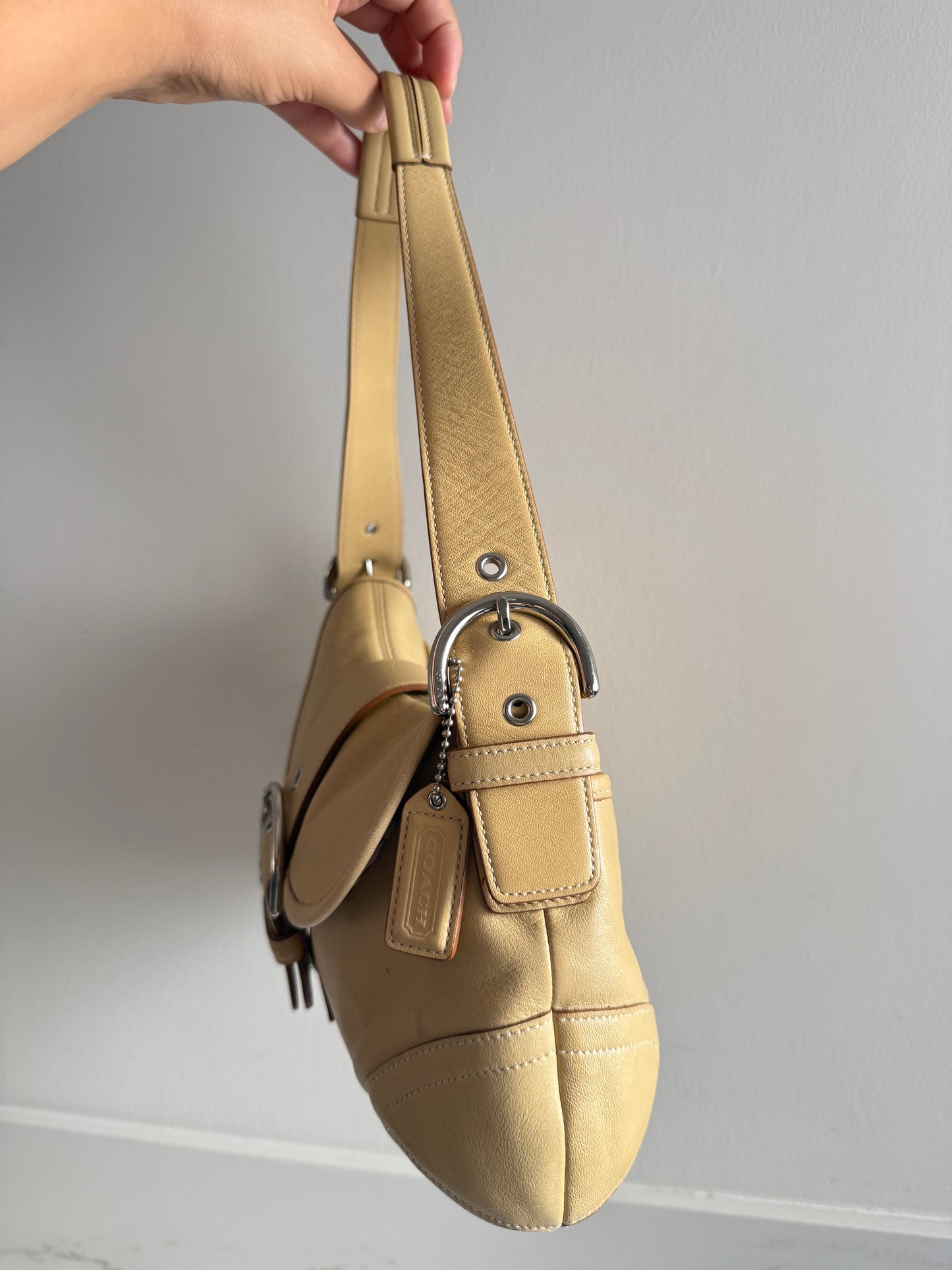 Super Rare Coach Soho Leather Shoulder Bag