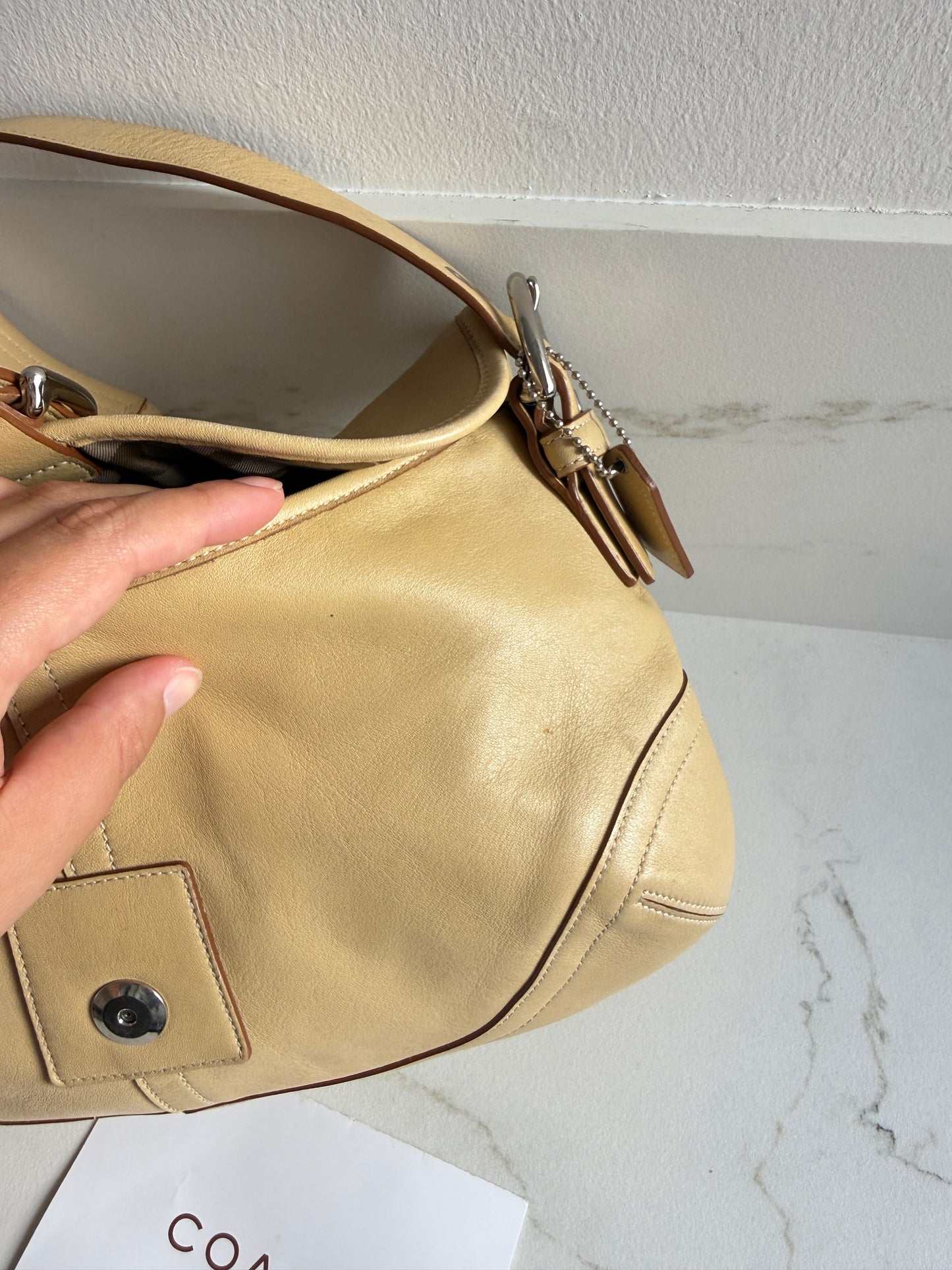 Super Rare Coach Soho Leather Shoulder Bag