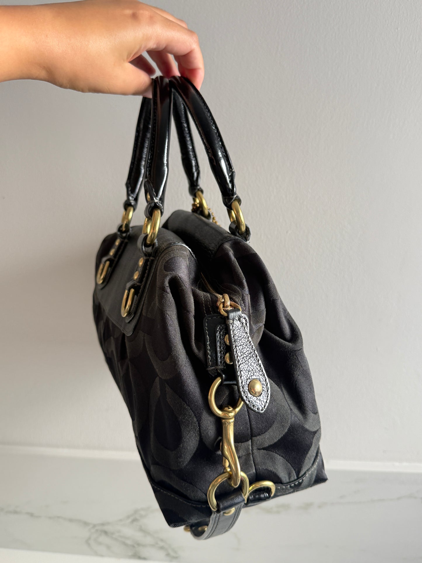 Super Rare Coach Madison Sabrina Signature Satchel