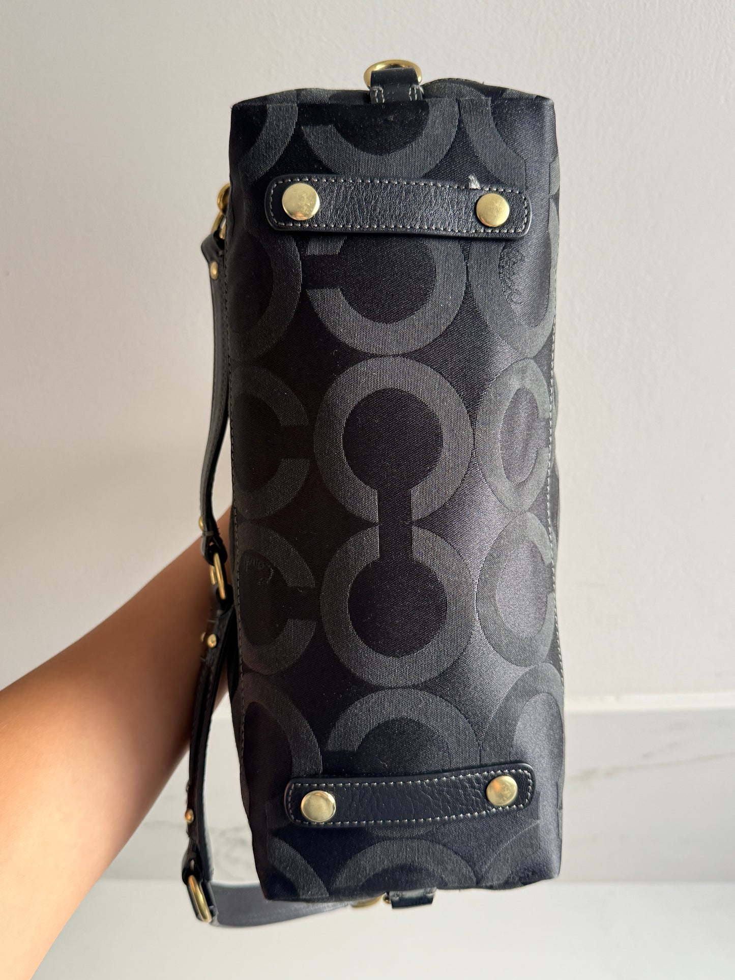 Super Rare Coach Madison Sabrina Signature Satchel