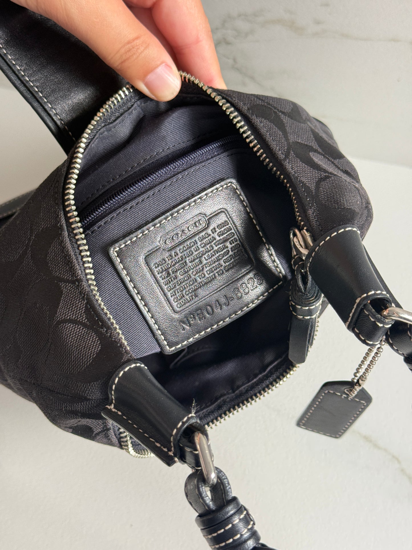 Super Rare Coach Hamilton Signature Shoulder Bag