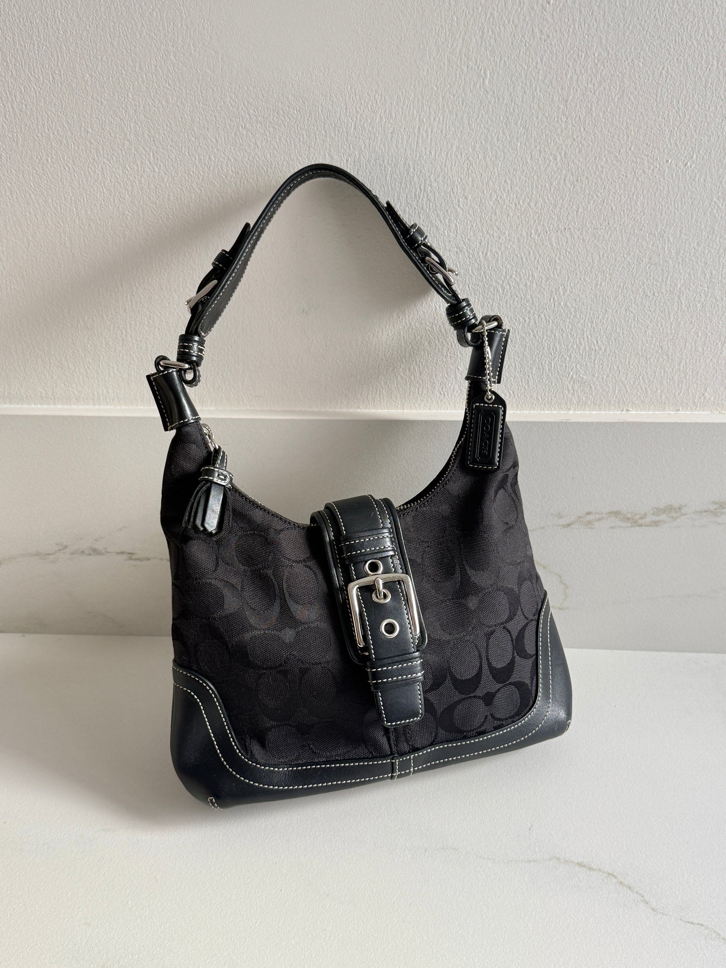 Super Rare Coach Hamilton Signature Shoulder Bag