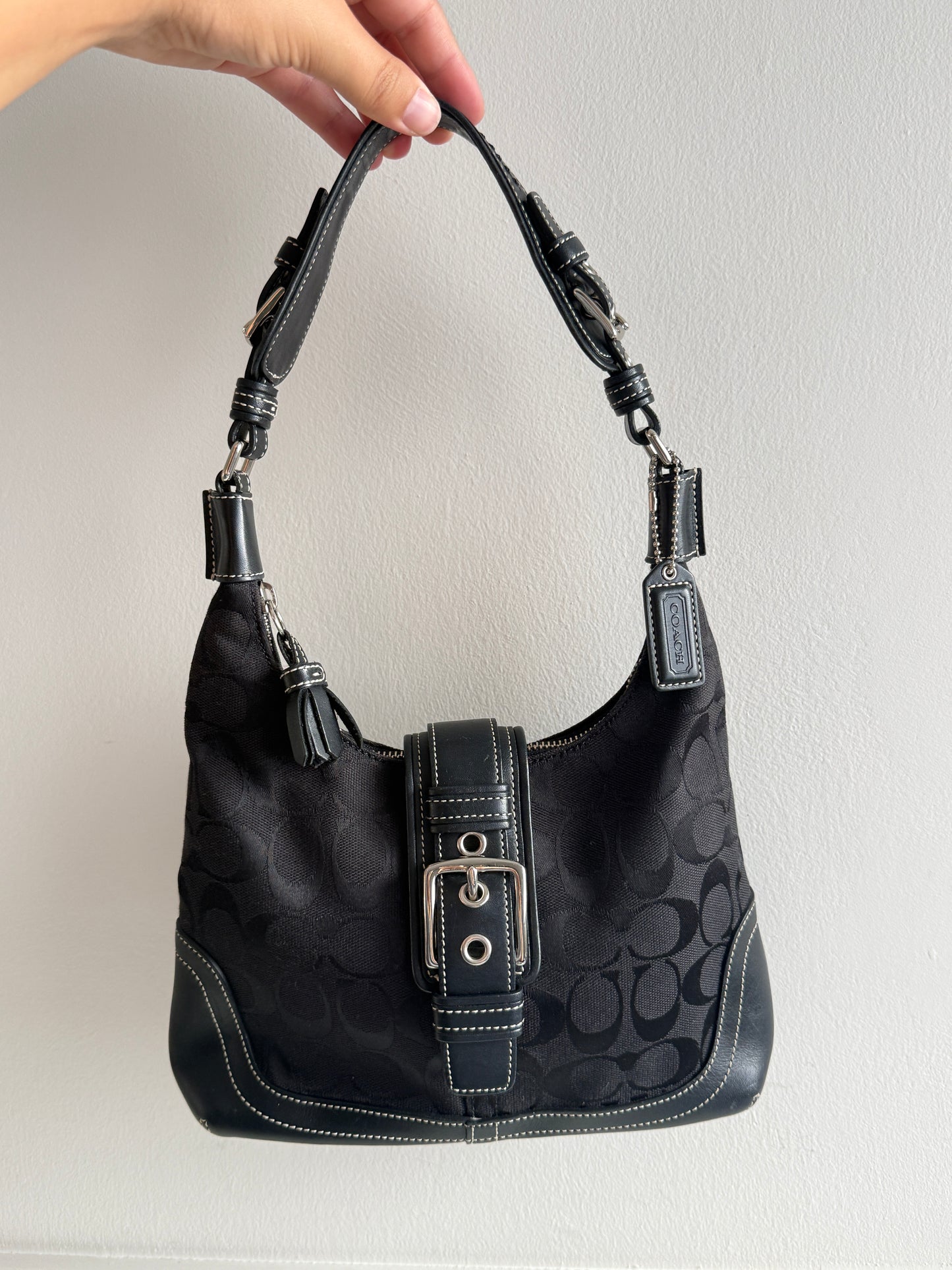 Super Rare Coach Hamilton Signature Shoulder Bag