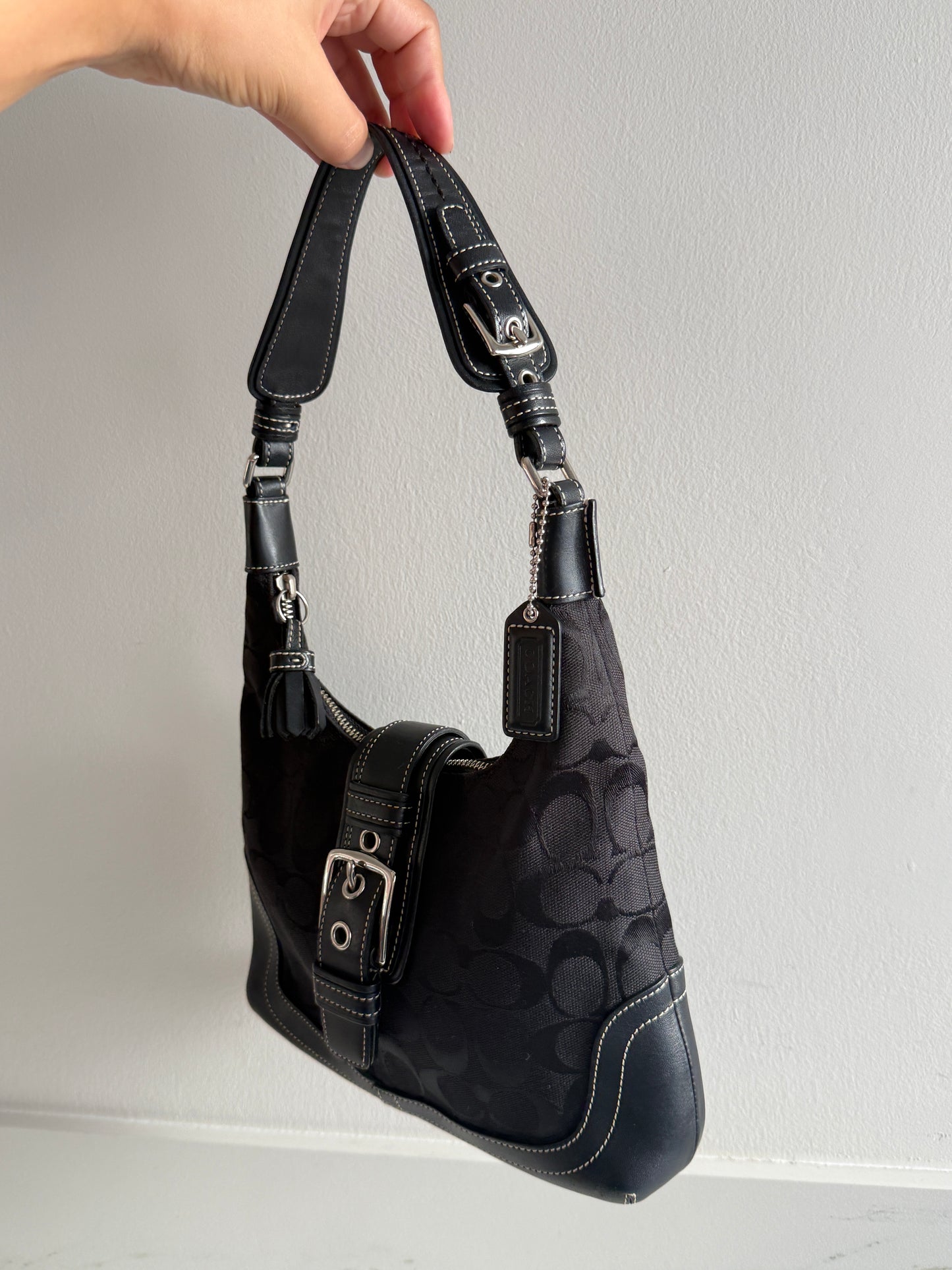Super Rare Coach Hamilton Signature Shoulder Bag