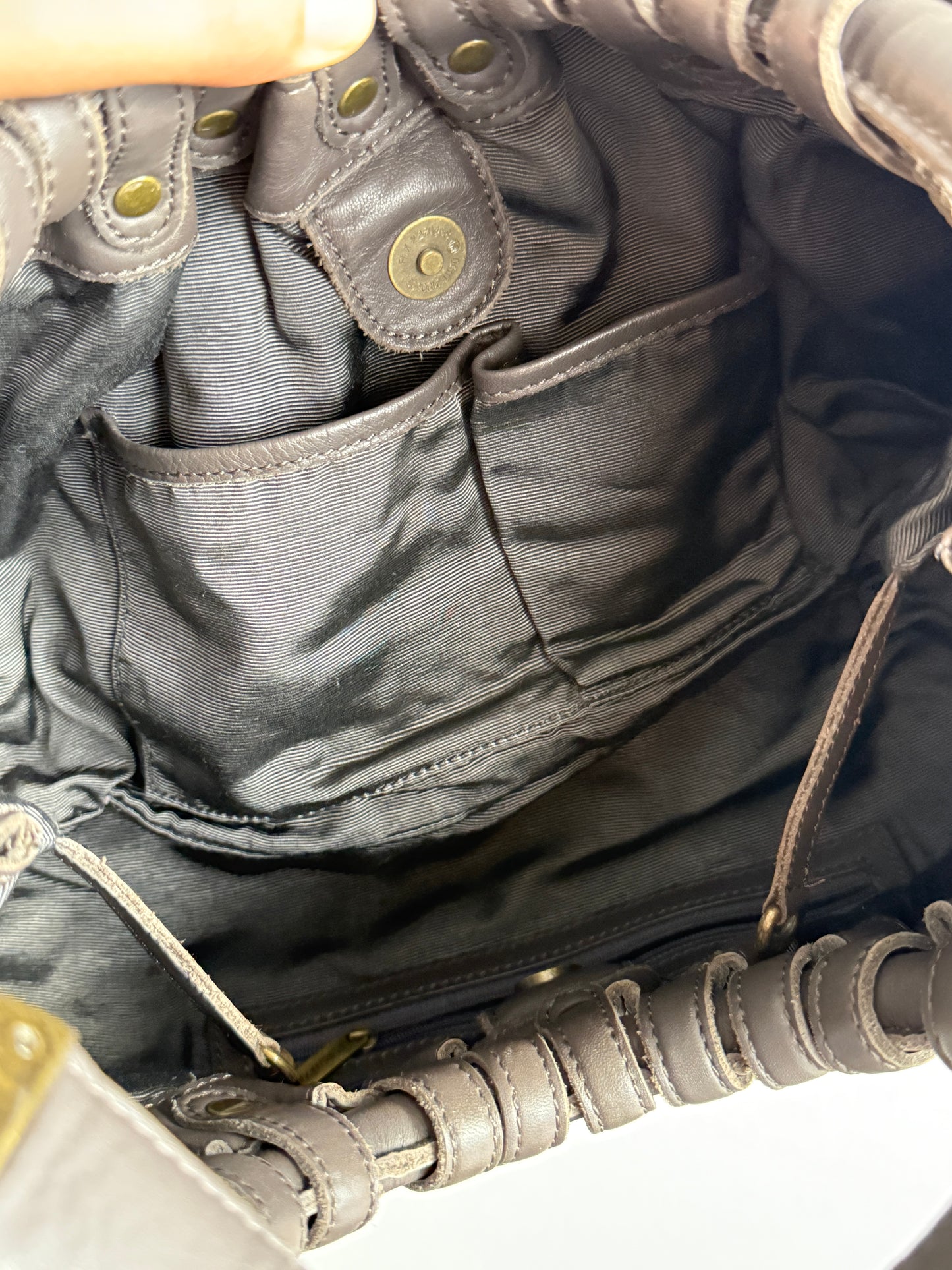 Super Rare BCBGMaxAzria Leather Hobo Shoulder Bag