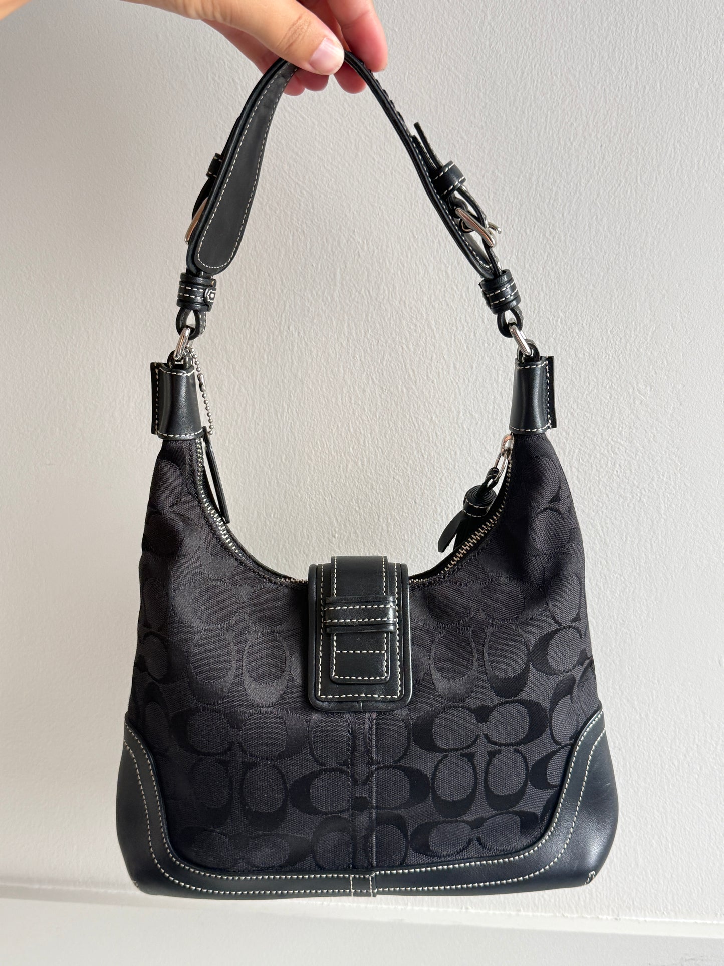 Super Rare Coach Hamilton Signature Shoulder Bag