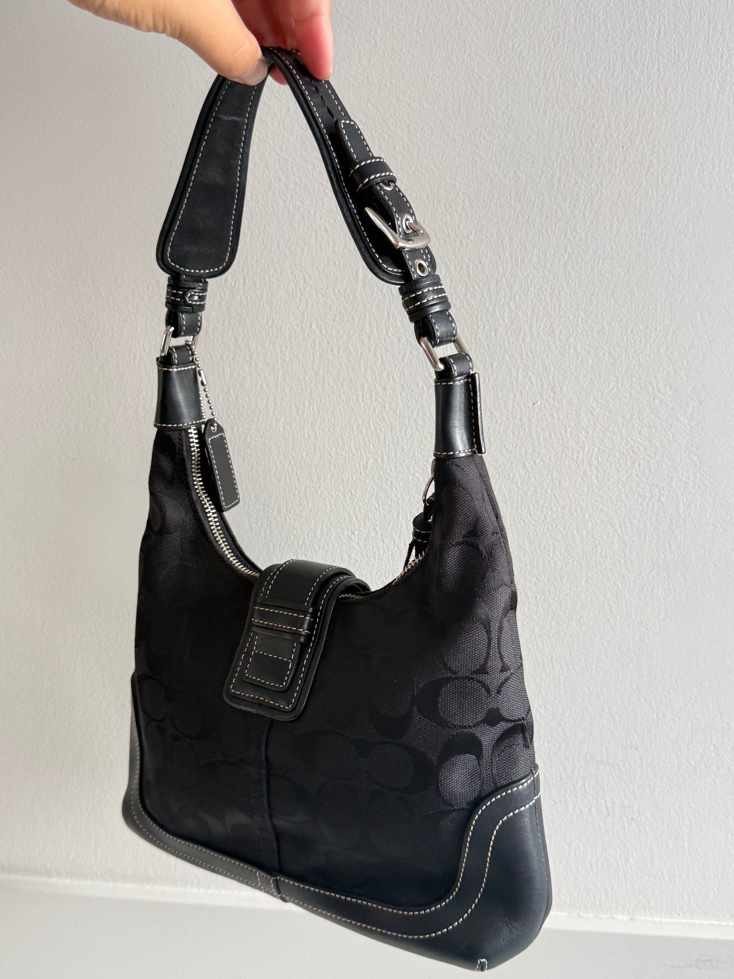 Super Rare Coach Hamilton Signature Shoulder Bag
