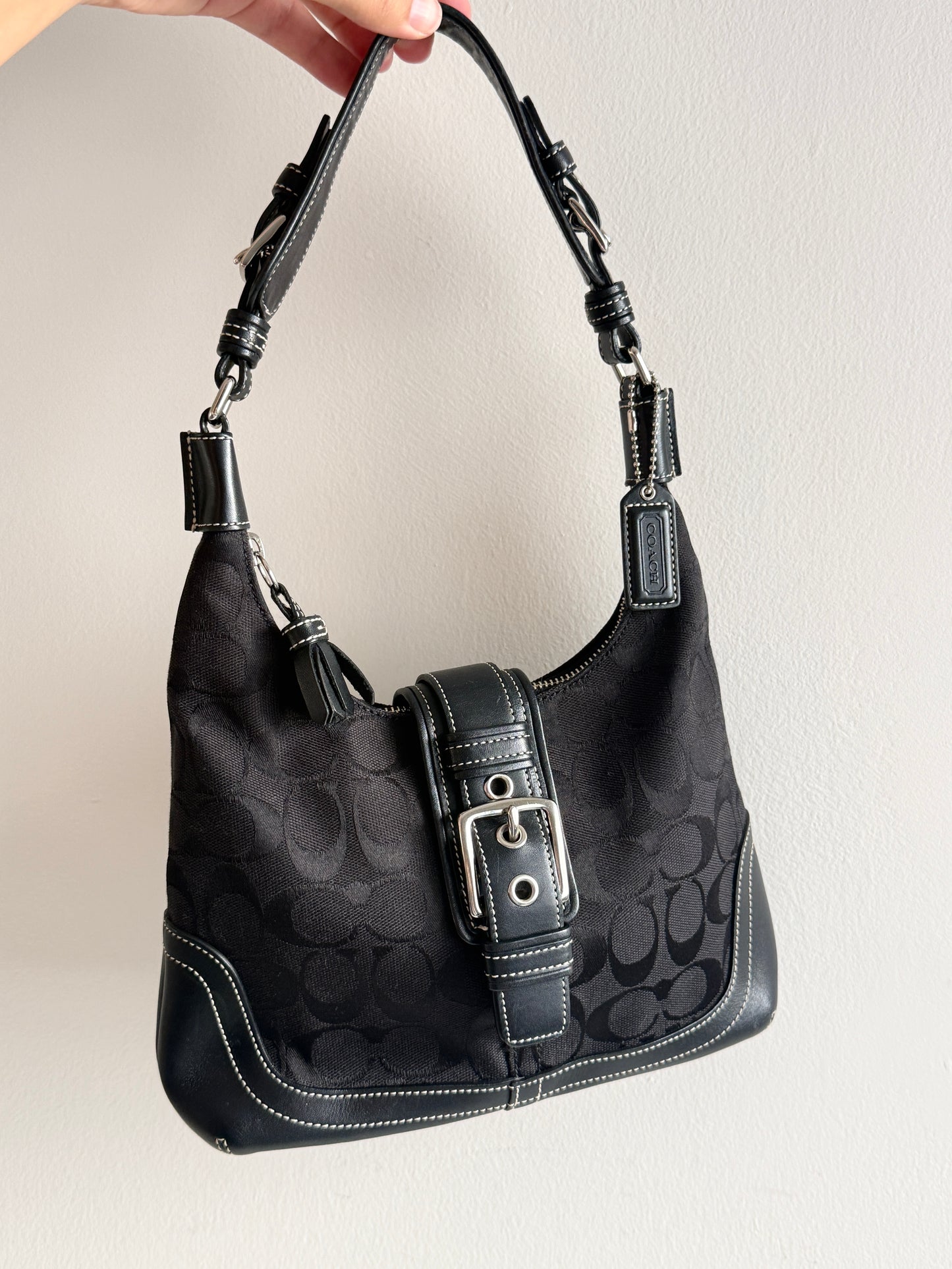 Super Rare Coach Hamilton Signature Shoulder Bag