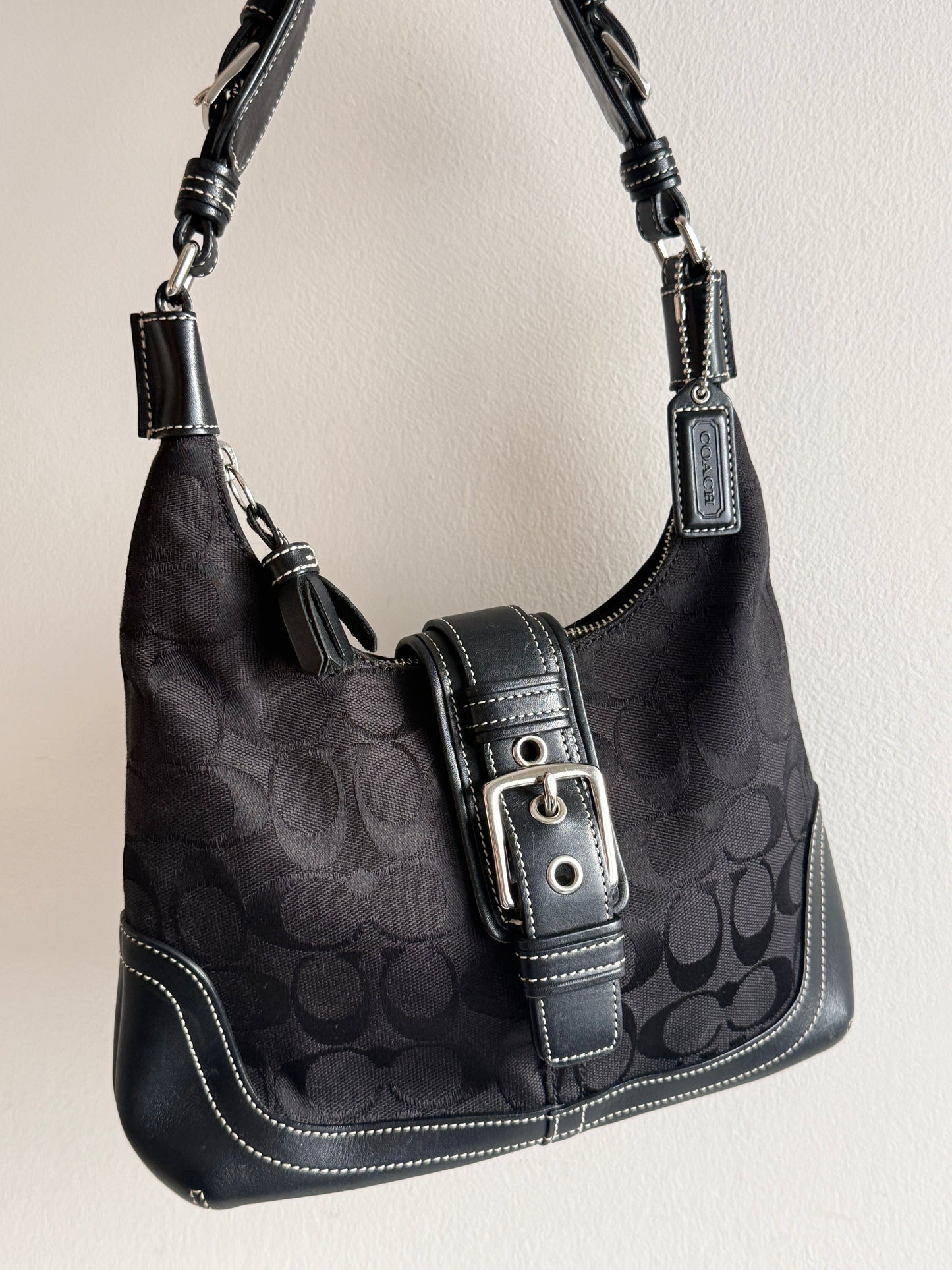 Super Rare Coach Hamilton Signature Shoulder Bag